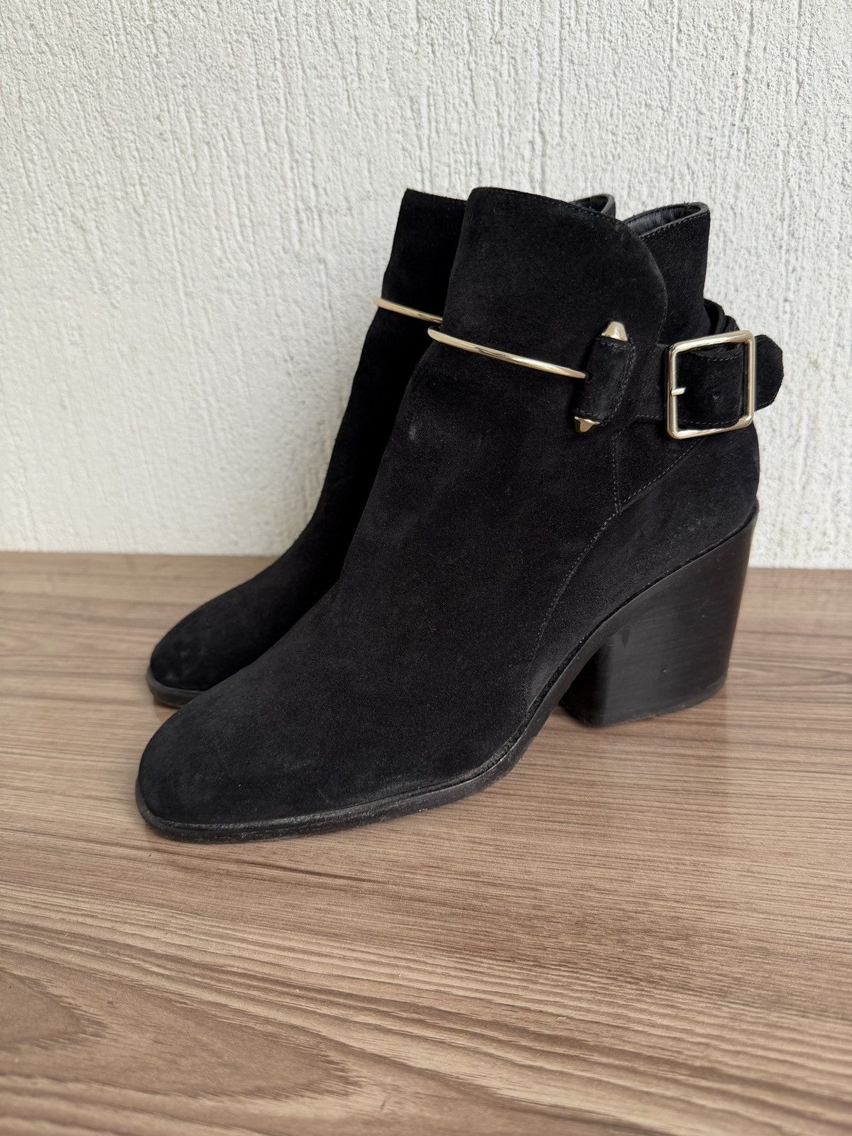 Balenciaga Suede ankle boot Size US 8 / IT 38 - 2 Thumbnail