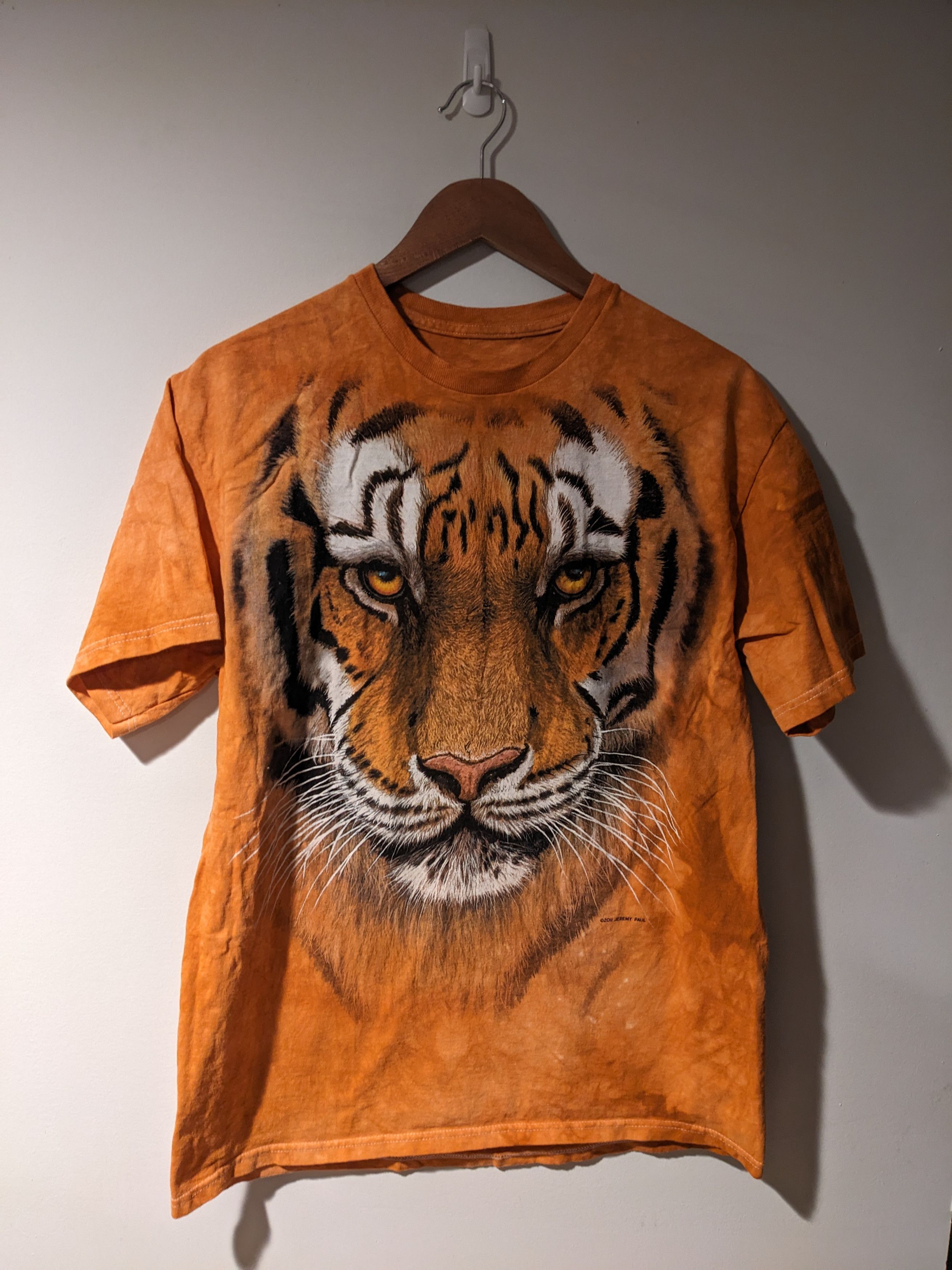 The Mountain × Vintage Vintage 2011 The Mountain Tiger Animal Nature Large T-Shirt Size US L / EU 52-54 / 3 - 1 Thumbnail