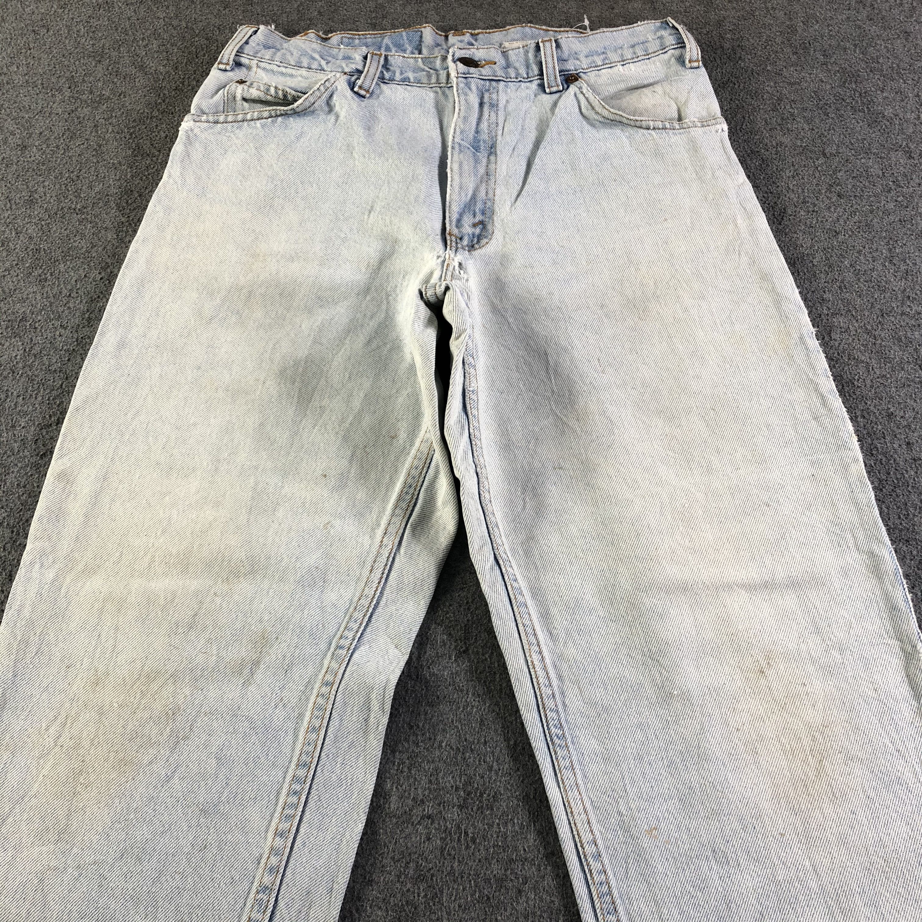Levi's Vintage Light Wash Levis 550 Jeans-J4514 Size US 31 - 3 Thumbnail