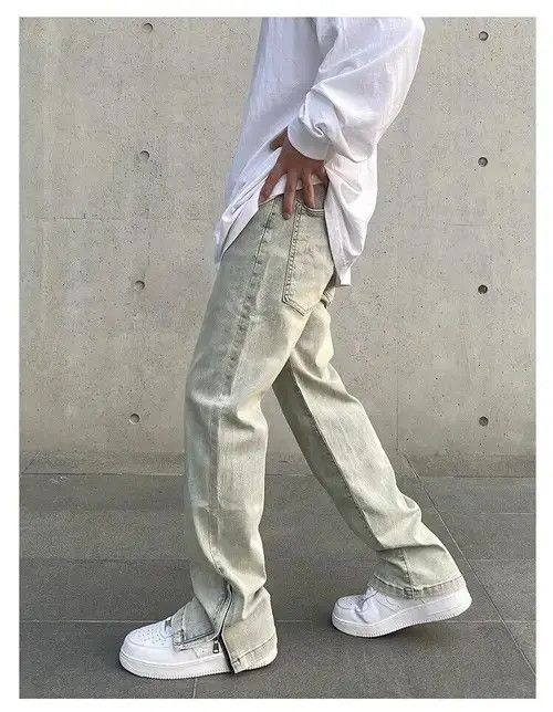 Japanese Brand Y2K Men Distressed Skinny Jeans Size US 32 / EU 48 - 3 Thumbnail