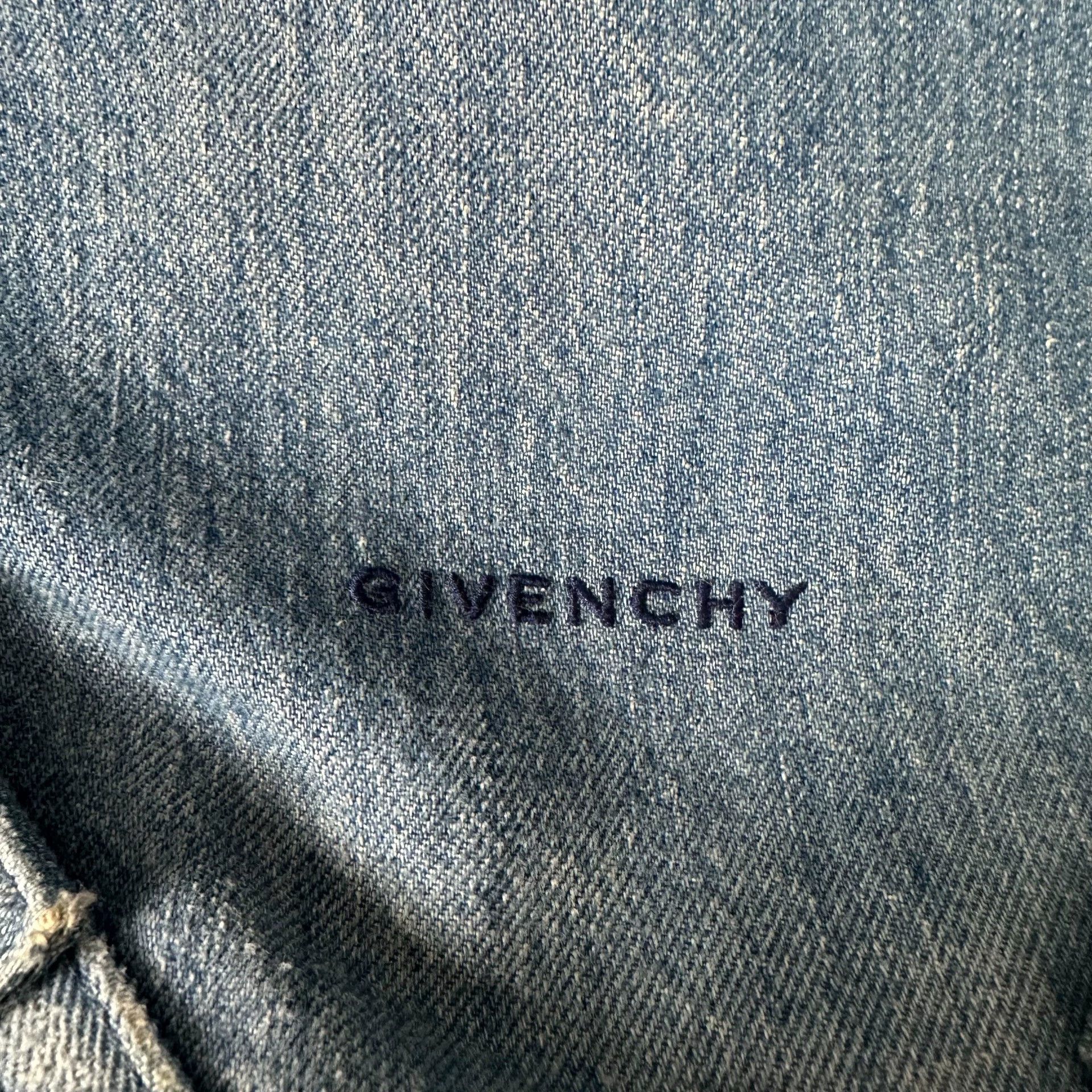 Givenchy Givenchy Voyou Silver Strap Denim Mid Blue Women's Size ONE SIZE - 3 Thumbnail