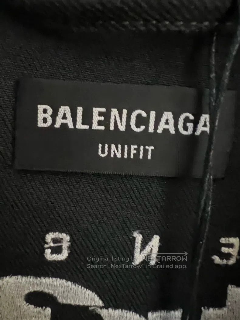 Balenciaga Balenciaga GAMER Series Embroidery Patch Denim Jacket Size US L / EU 52-54 / 3 - 3 Thumbnail