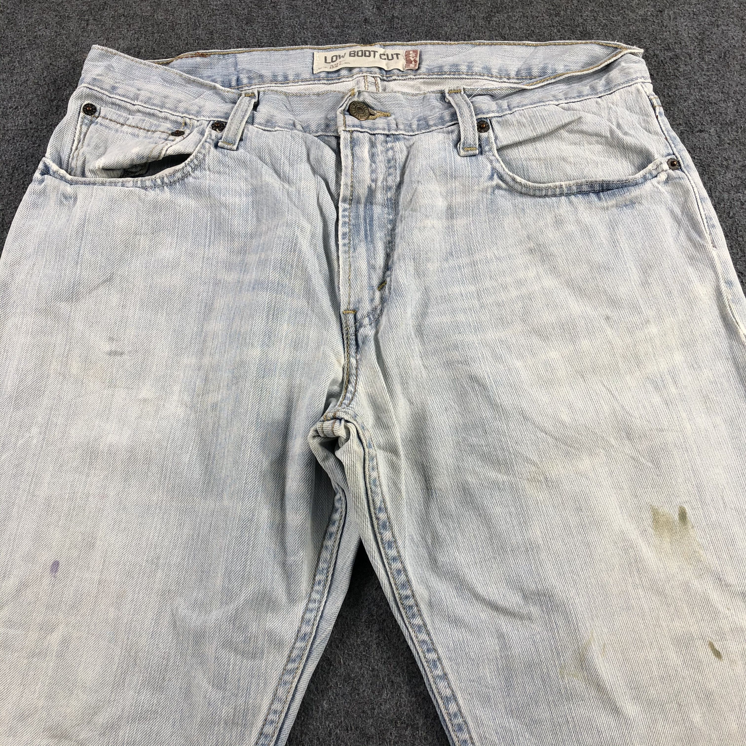 Levi's Vintage Light Wash Levis 527 Flare Jeans-J2215 Size US 34 / EU 50 - 3 Thumbnail