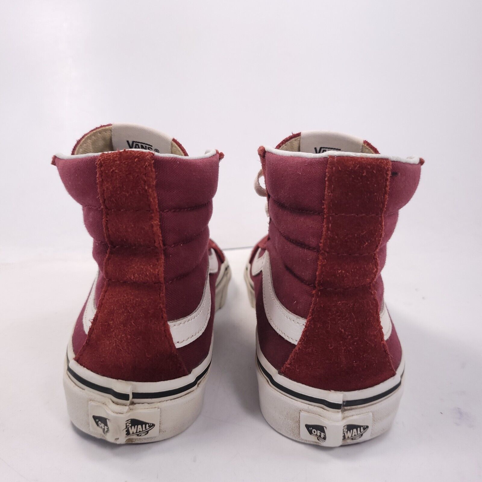 Vans Vans Off the Wall Old Skool Shoe Womens Size 6.5 721277 Red Size US 6.5 / IT 36.5 - 3 Thumbnail
