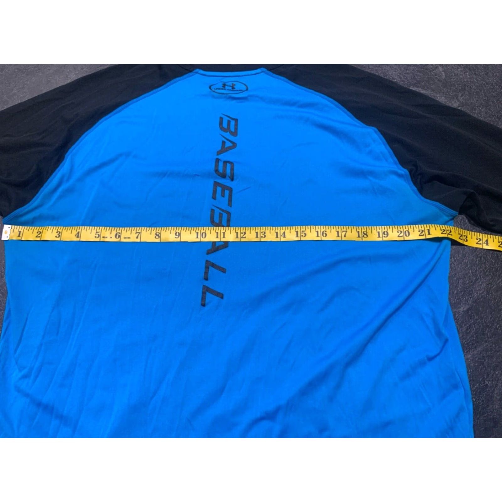 Under Armour Under Armour Baseball T-Shirt Men's Large Blue Black Multicolor Mens Size US L / EU 52-54 / 3 - 7 Thumbnail