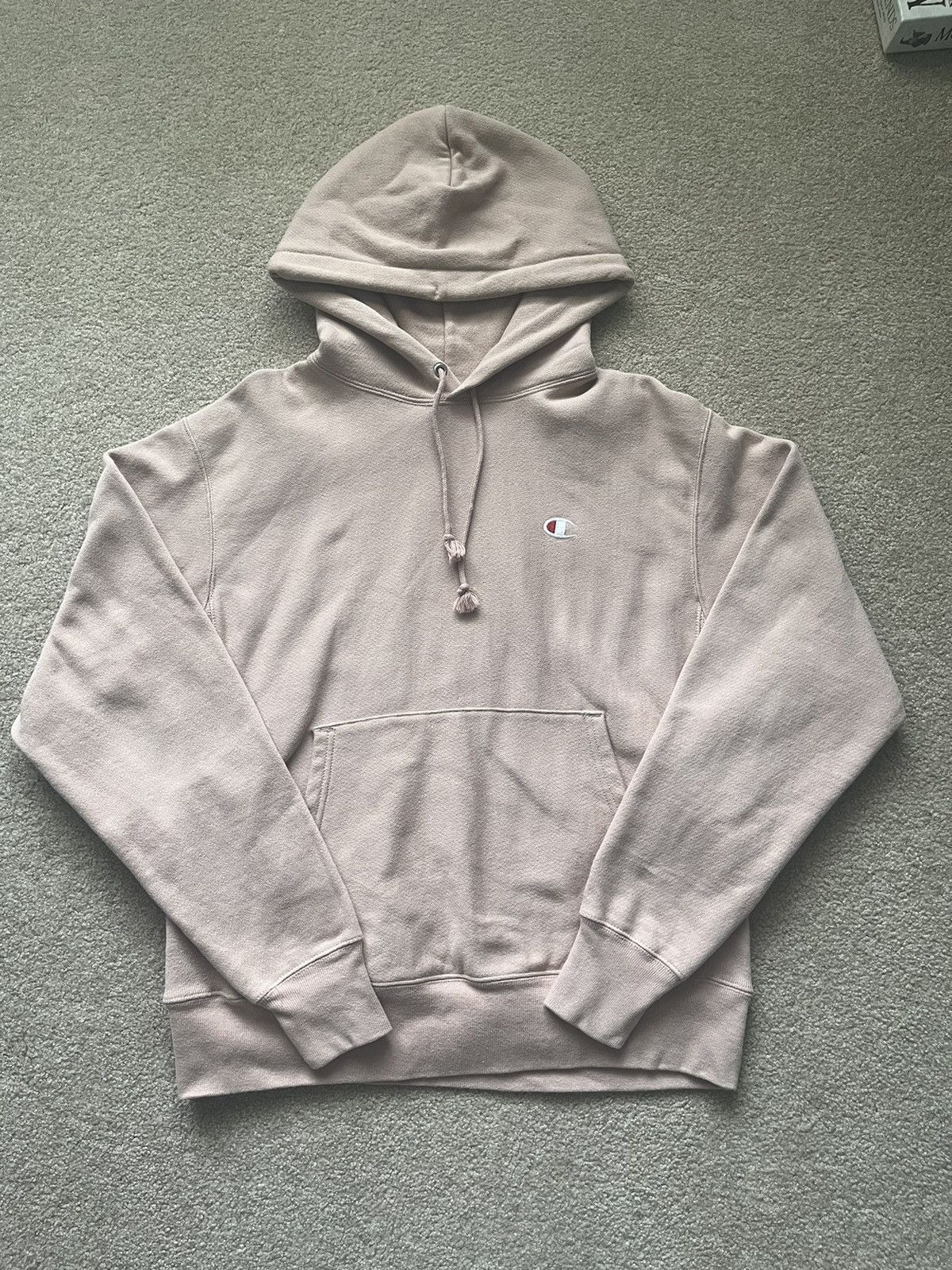 Champion Champion Hoodie Rose Gold Grailed