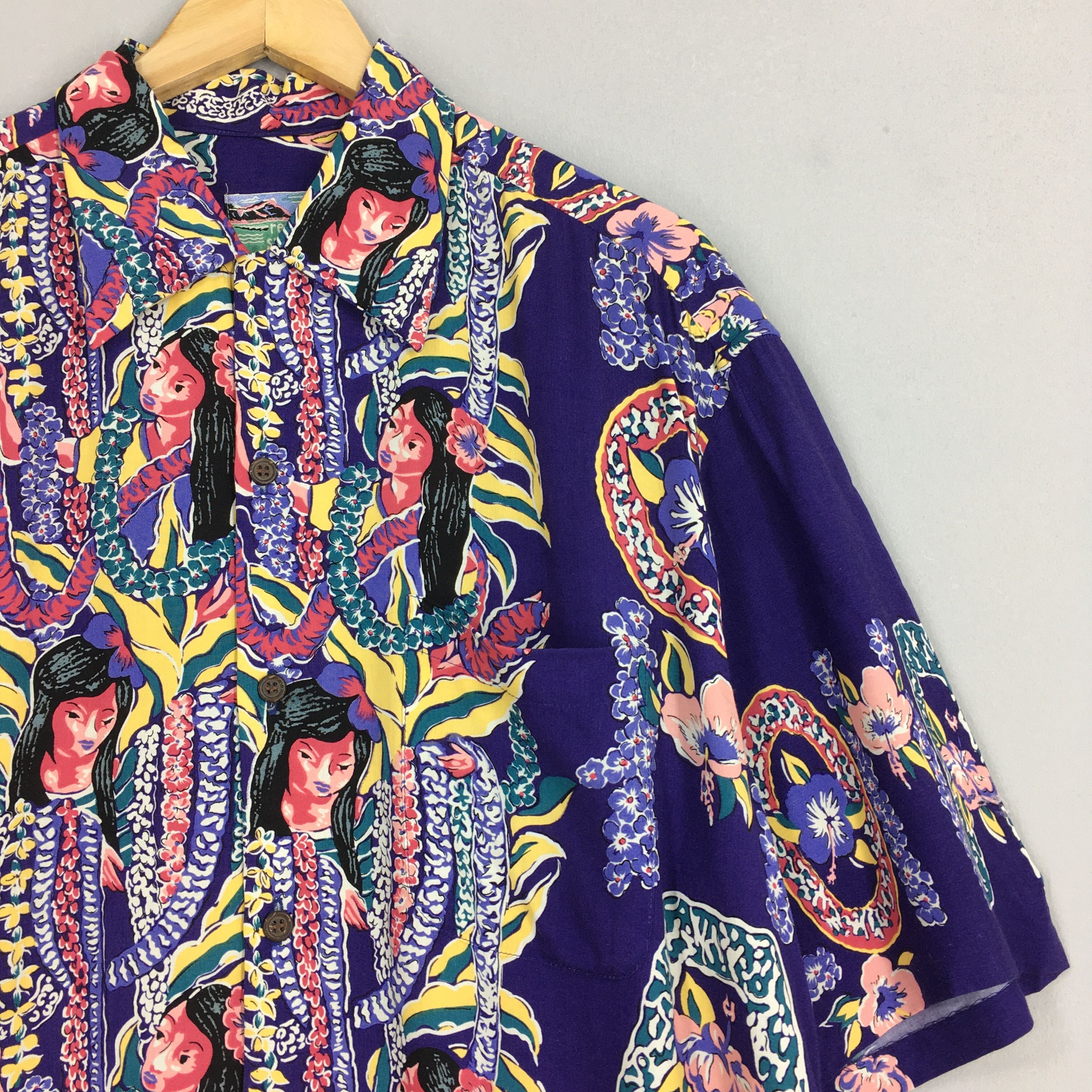 Reyn Spooner Vintage 1980s Hawaii Reyn Spooner Aloha Shirt Medium Size US M / EU 48-50 / 2 - 2 Thumbnail