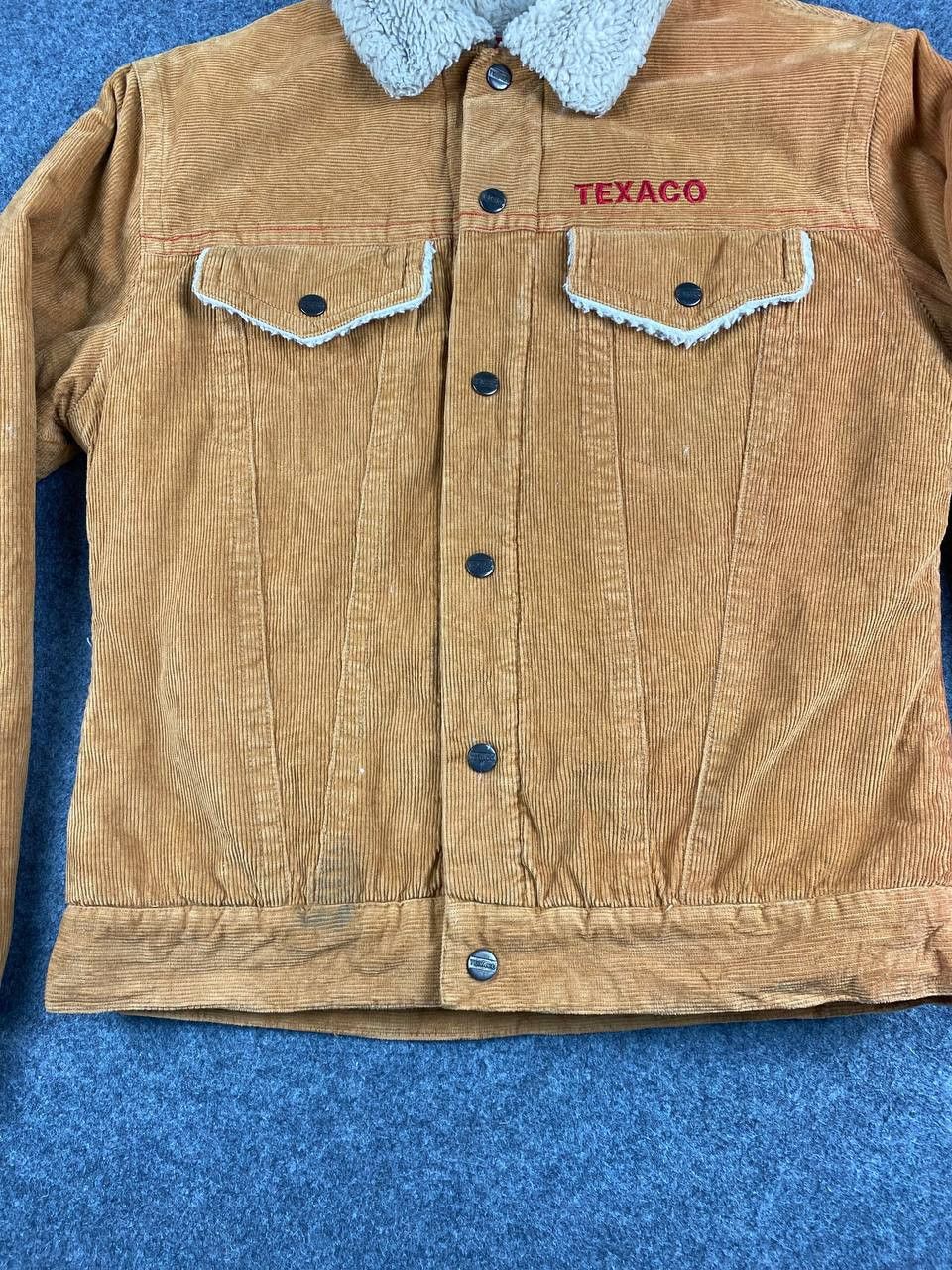 Japanese Brand texaco racing corduroy jacket sherpa lining nice design Size US M / EU 48-50 / 2 - 3 Thumbnail