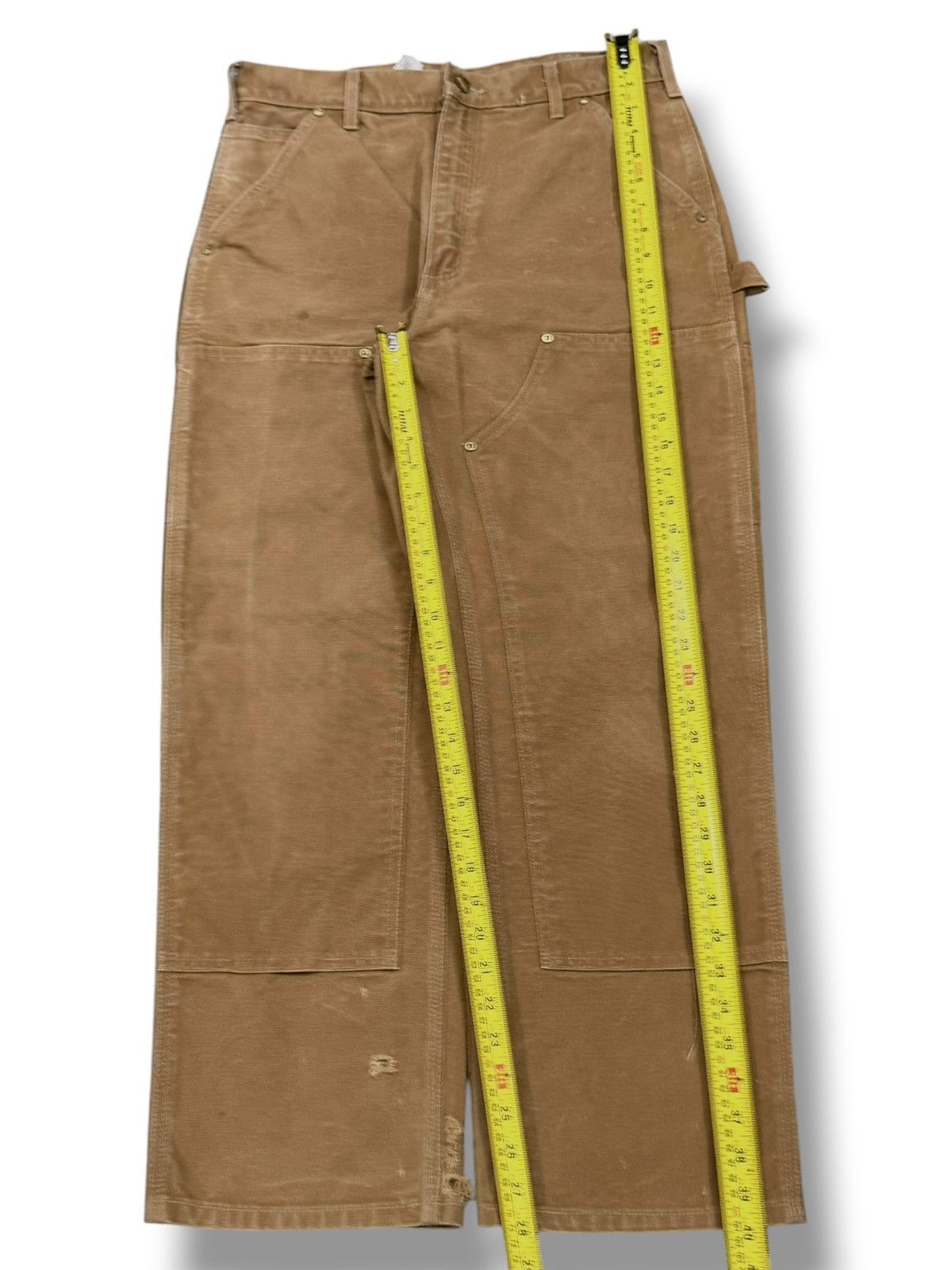 Carhartt Vintage Carhartt Double Knee Duck Canvas Carpenter Pants W31 Size US 31 - 14 Thumbnail