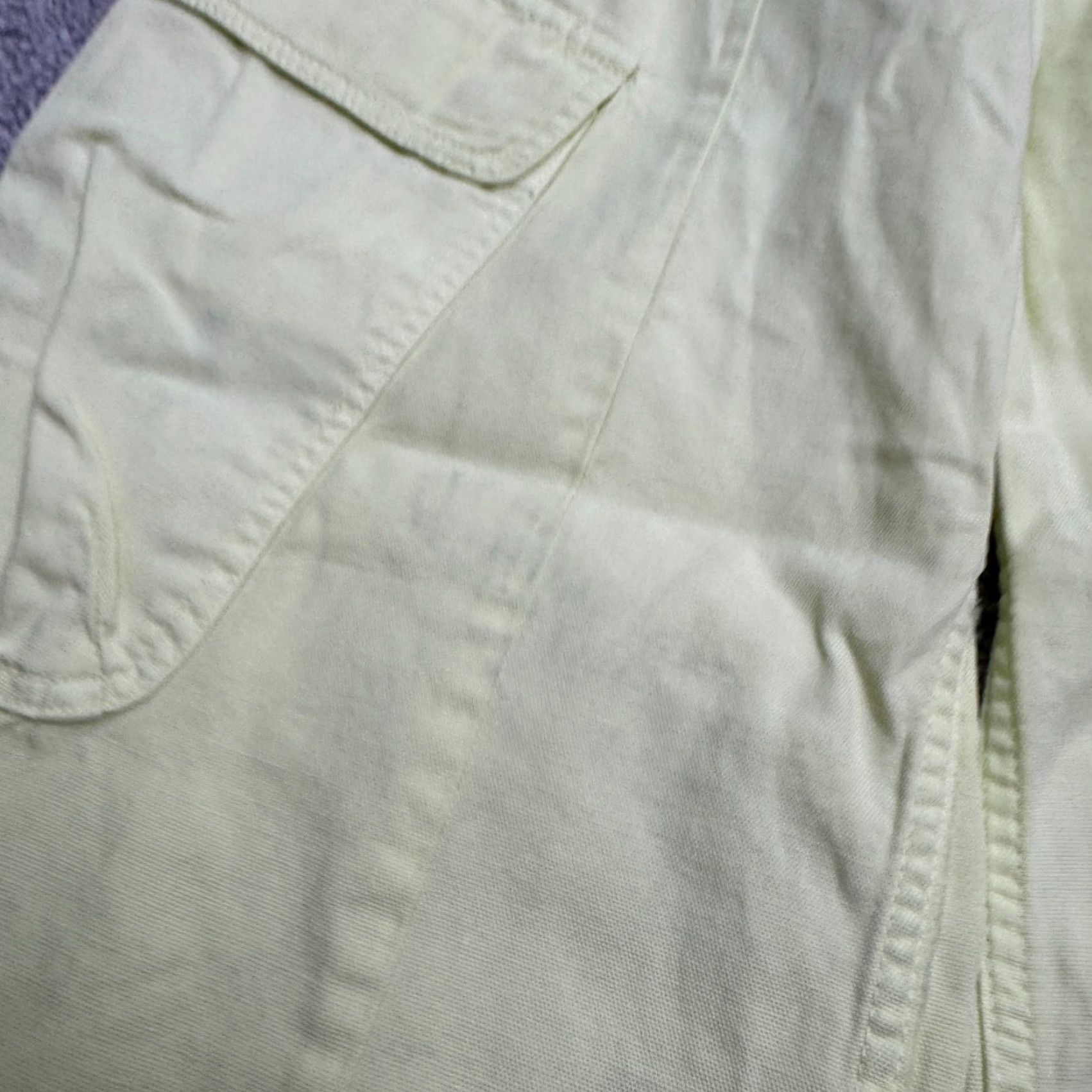 Zara Zara Wide Leg Cargo Pants Womens 0 Yellow High Rise Cotton Blend Elastic Waist Shirt Pants Womens XS XS? Size 25" / US 0 / IT 36 - 7 Thumbnail