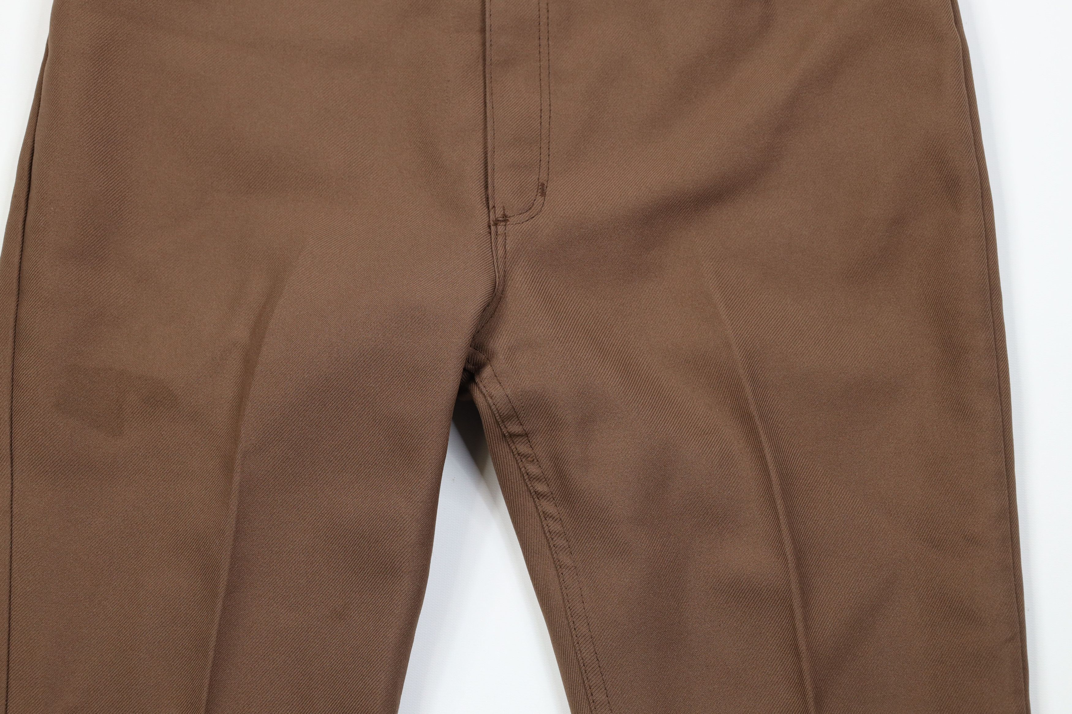 Wrangler Vintage 70s Wrangler Knit Flared Wide Leg Chino Pants USA Size US 36 / EU 52 - 3 Thumbnail