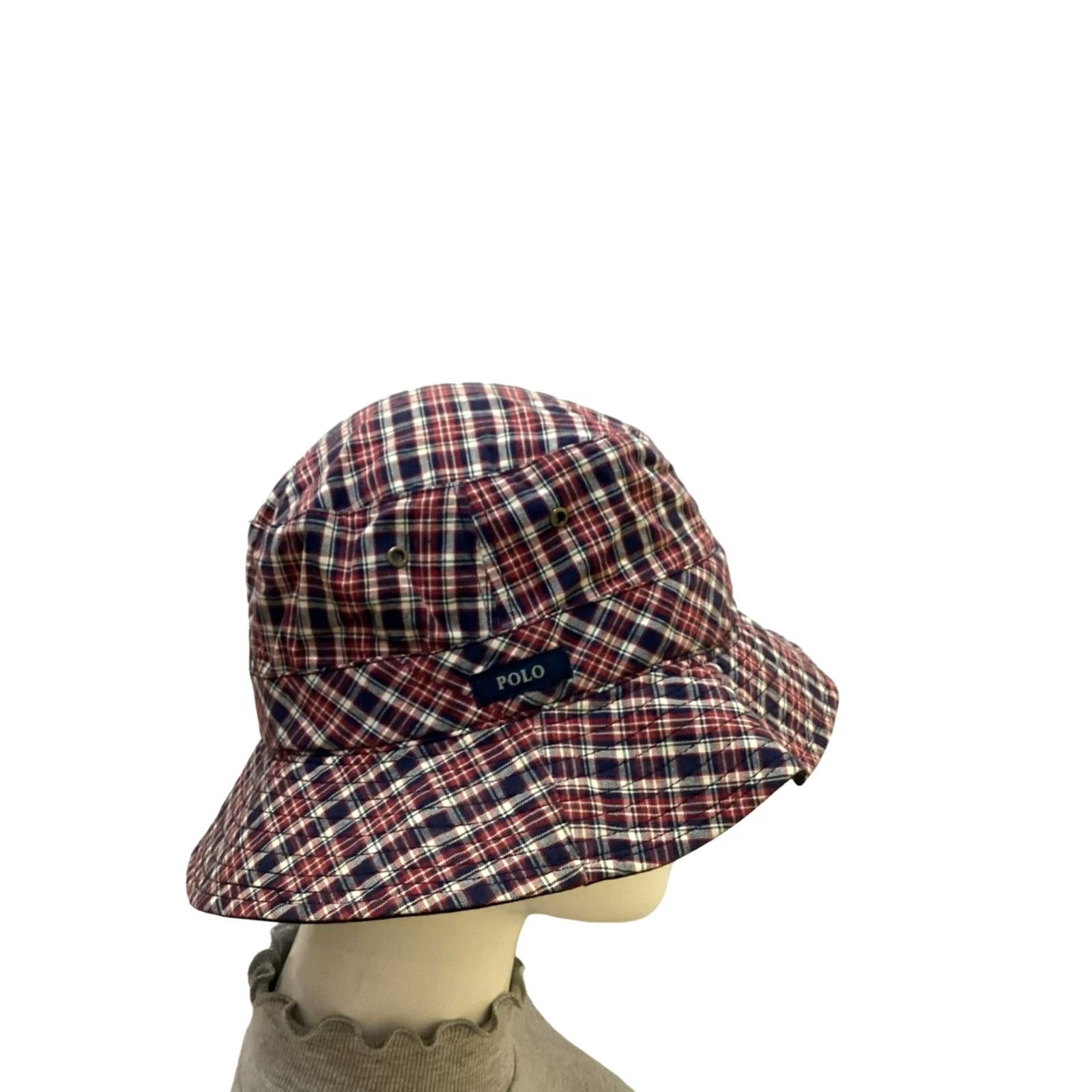 Polo Ralph Lauren Ralph Lauren Polo Bucket Hat Men's Large Red and Blue 100% Cotton Size US L / EU 52-54 / 3 - 2 Thumbnail