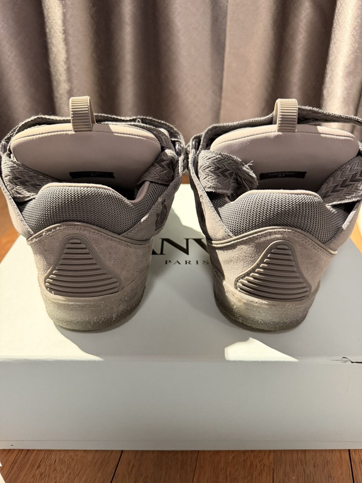 Lanvin Lanvin Curb Grey Shoes Size US 10 / EU 43 - 3 Thumbnail
