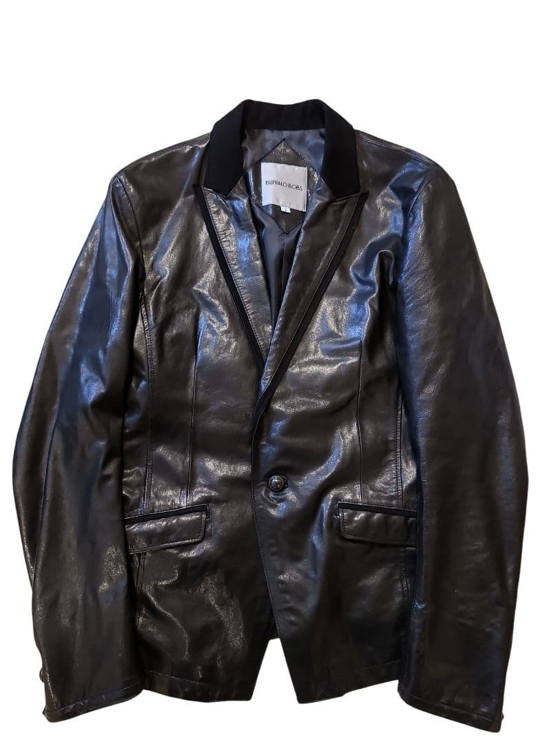 BUFFALO BOBS × Japanese Brand Buffalo bob gas mask leather jacket