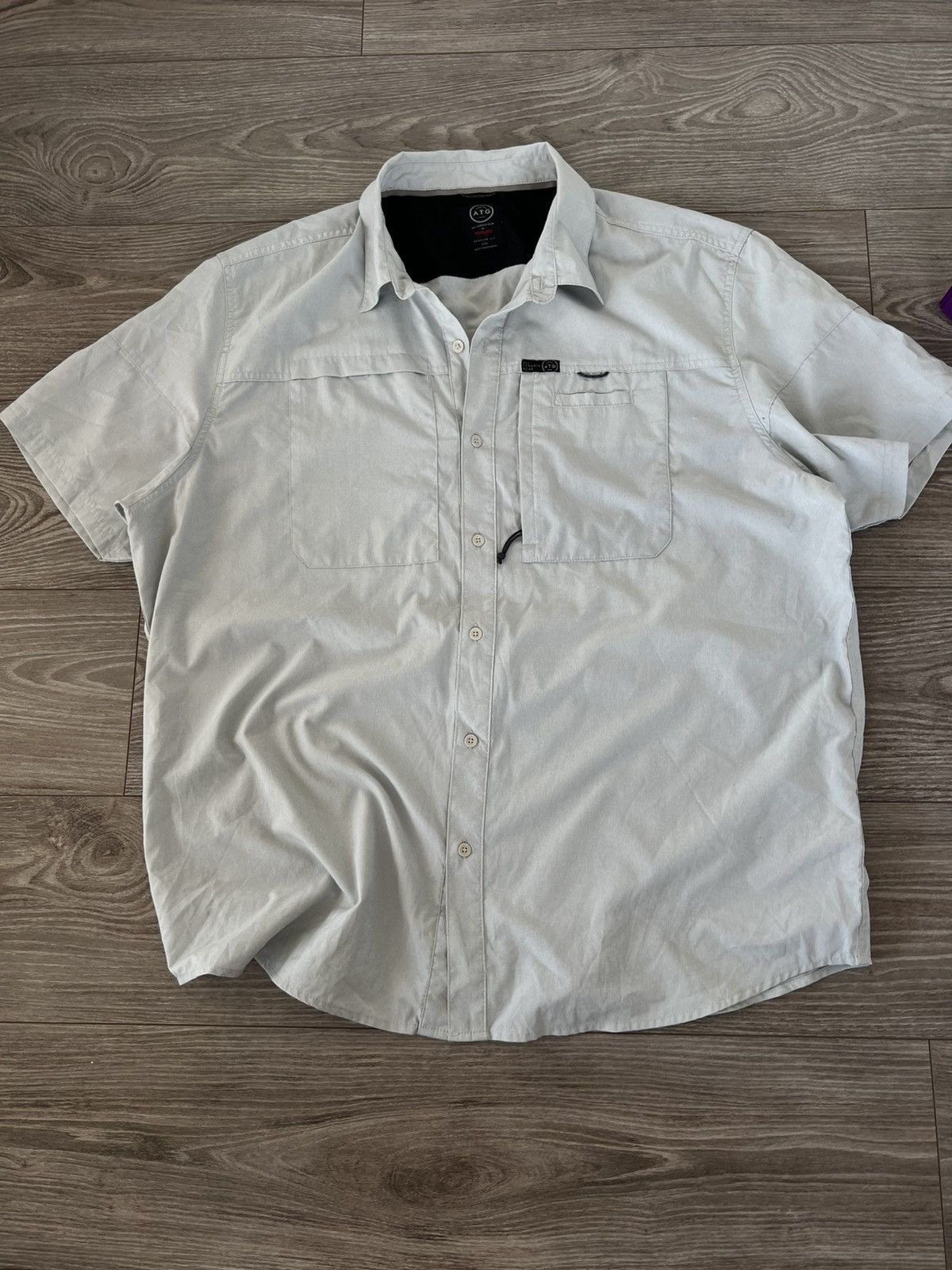 Wrangler ‼️Vintage Wrangler Outdoor ATG All Terrain Gear Pocket Shirt‼️ Size US XXL / EU 58 / 5 - 9 Thumbnail