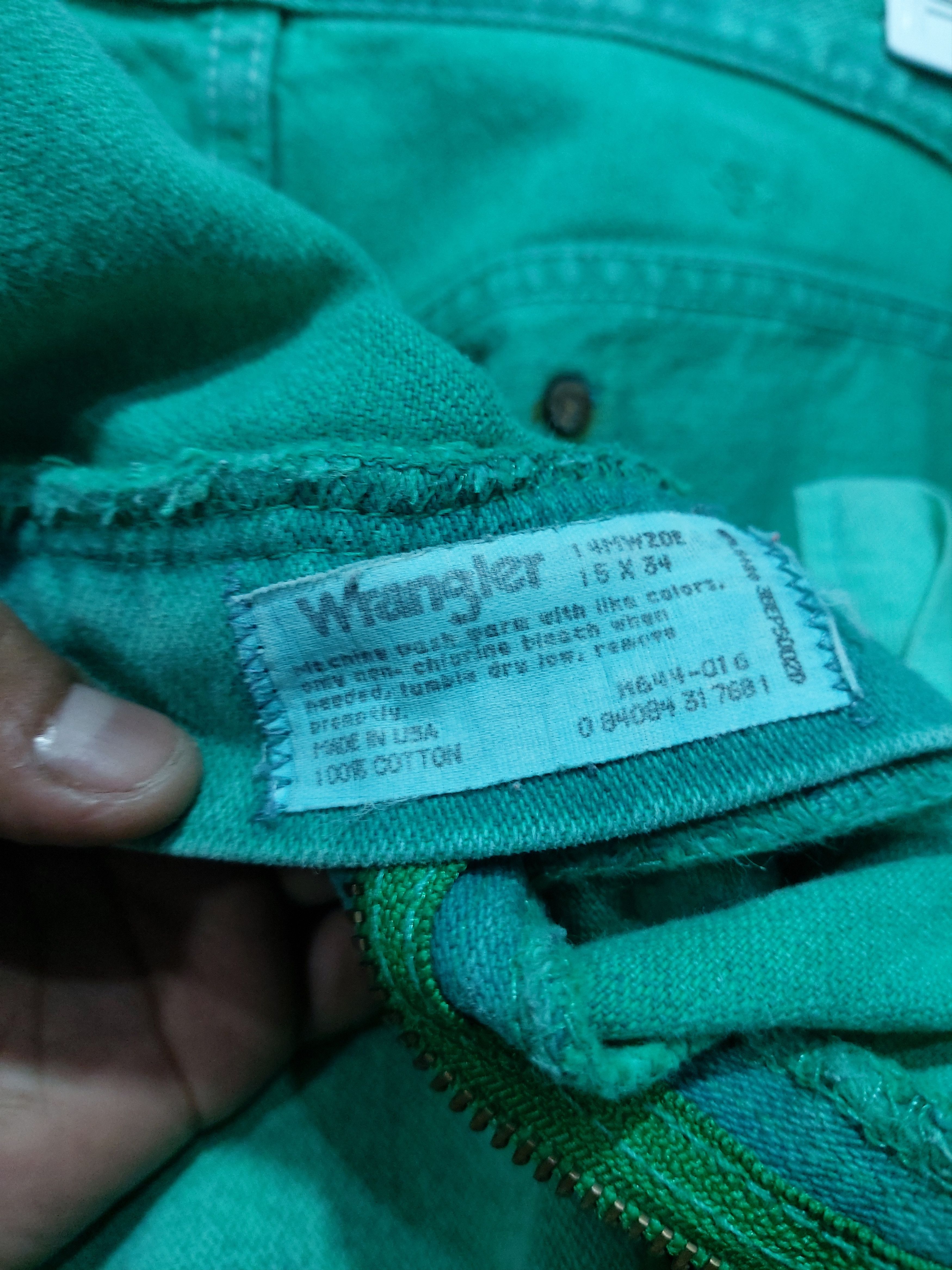 Vintage × Wrangler WRANGLER SHORT PANTS JEANS Y2K Size US 30 / EU 46 - 6 Thumbnail
