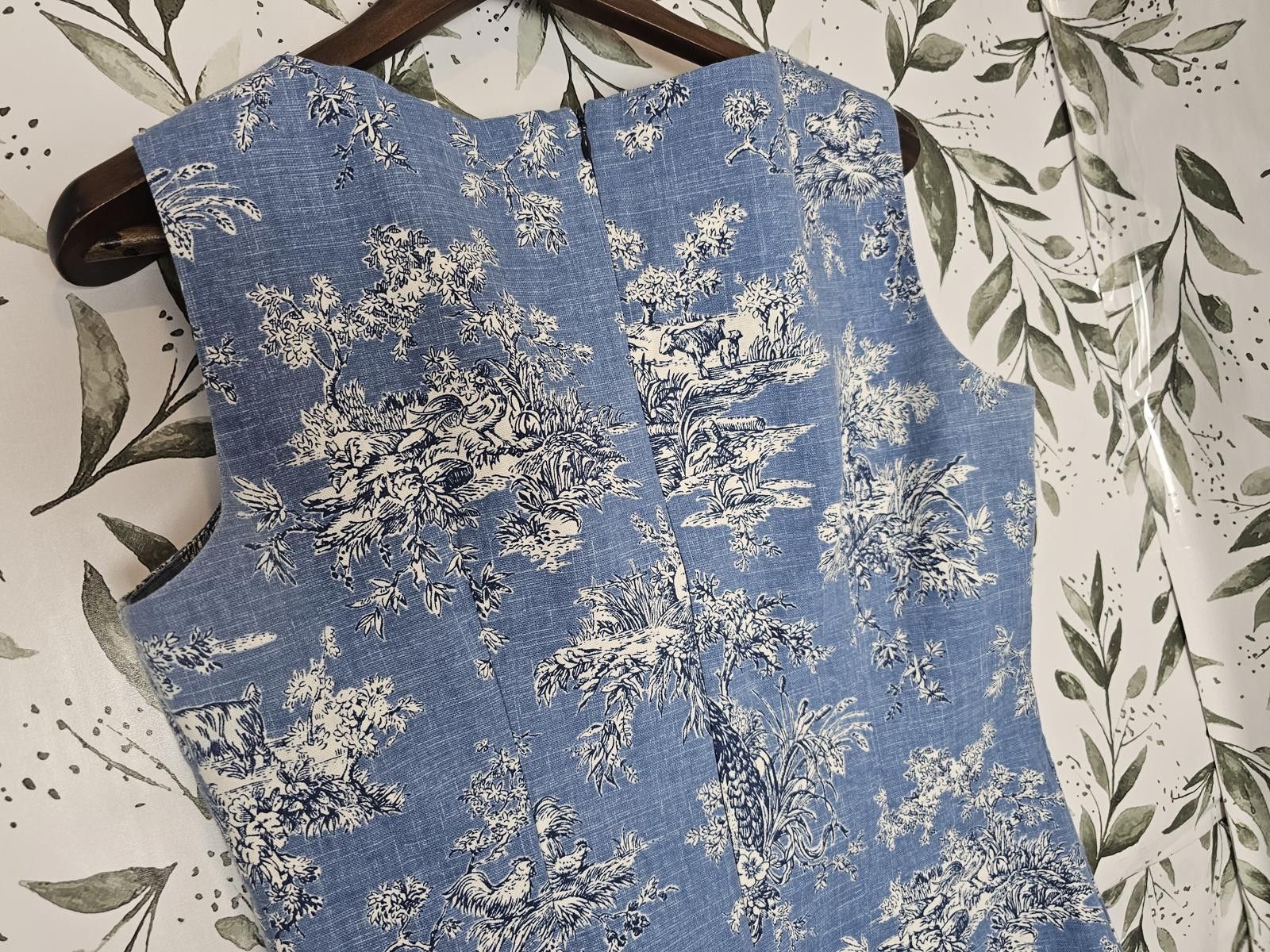 Designer B The Collection Dress Blue Womens Size 12 Size XL / US 12-14 / IT 48-50 - 5 Thumbnail