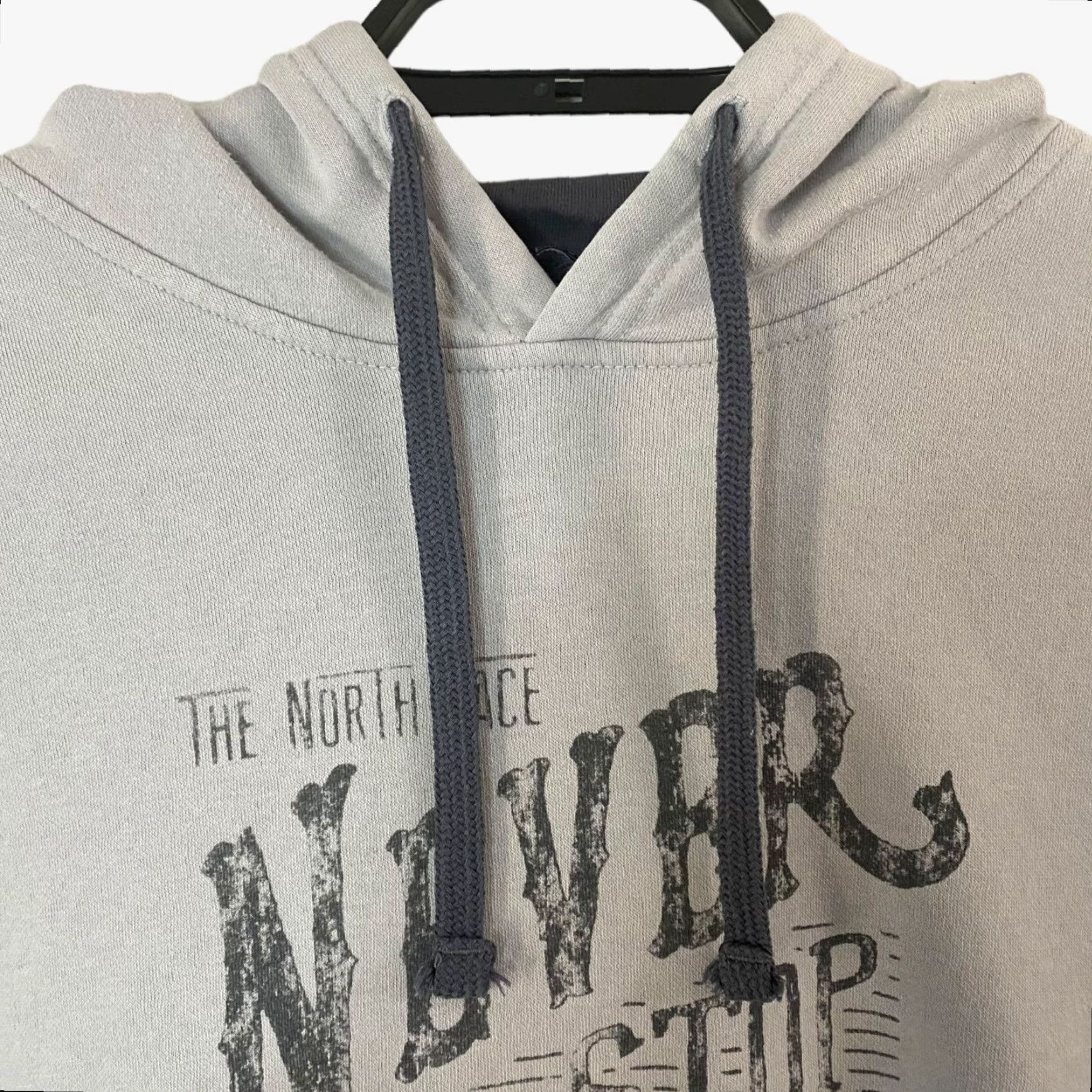 The North Face VINTAGE The North Face NSE Hoodie Mens Large Gray Graphic Long Sleeve Pullover Sweatshirt Size US L / EU 52-54 / 3 - 5 Thumbnail
