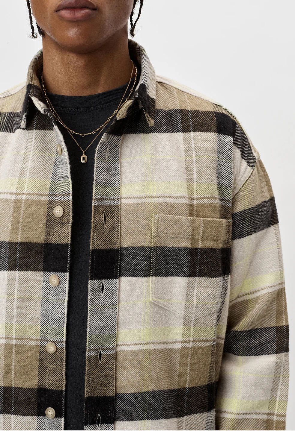 John Elliott John Elliott Oversized Hemi Shirt “Cyclone” Size US L / EU 52-54 / 3 - 7 Thumbnail