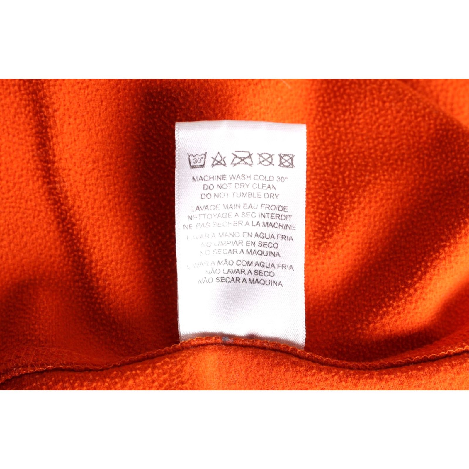 Salomon Salomon Acti Therm Fleece Sweatshirt Men L Orange Logo Zip Full Zip Sweatshirt Mens Regular Size L Size US L / EU 52-54 / 3 - 7 Thumbnail