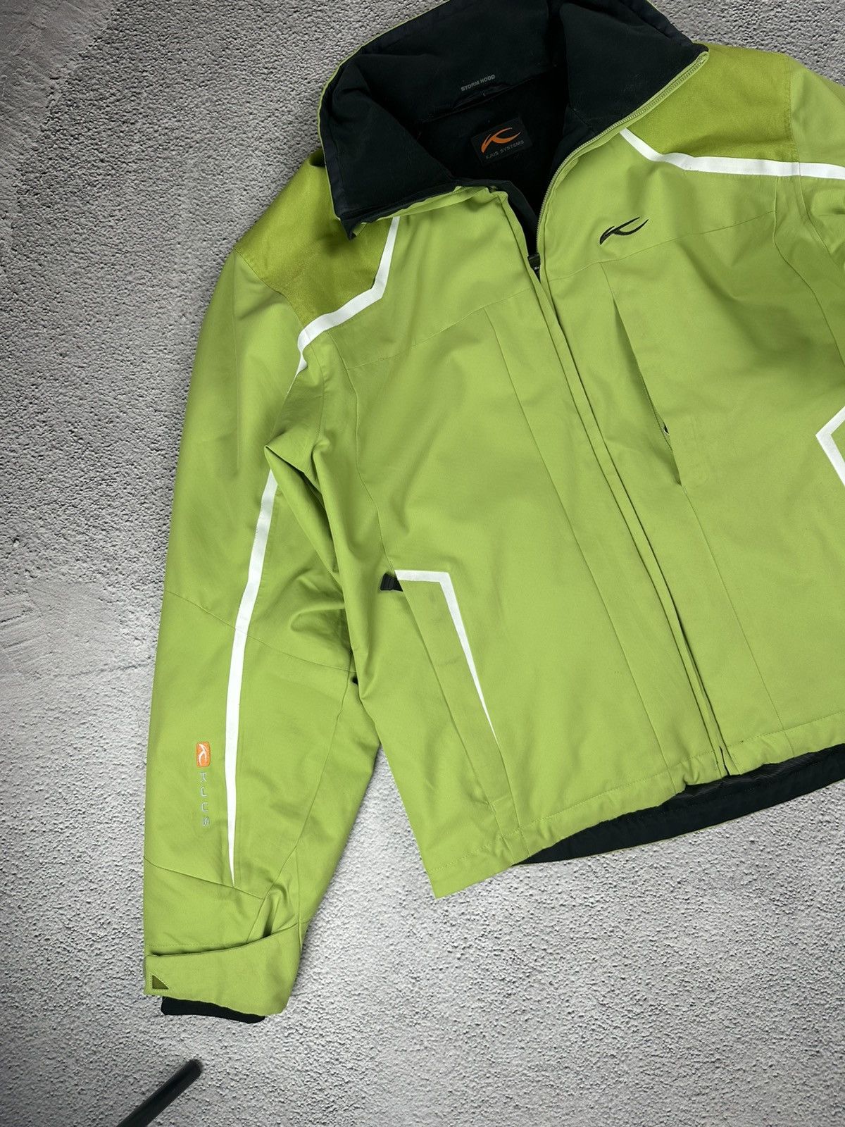 KJUS Kjus Ski Jacket Storm Hood Rain Coat Outdoor Gorpcore Style Size US L / EU 52-54 / 3 - 4 Thumbnail