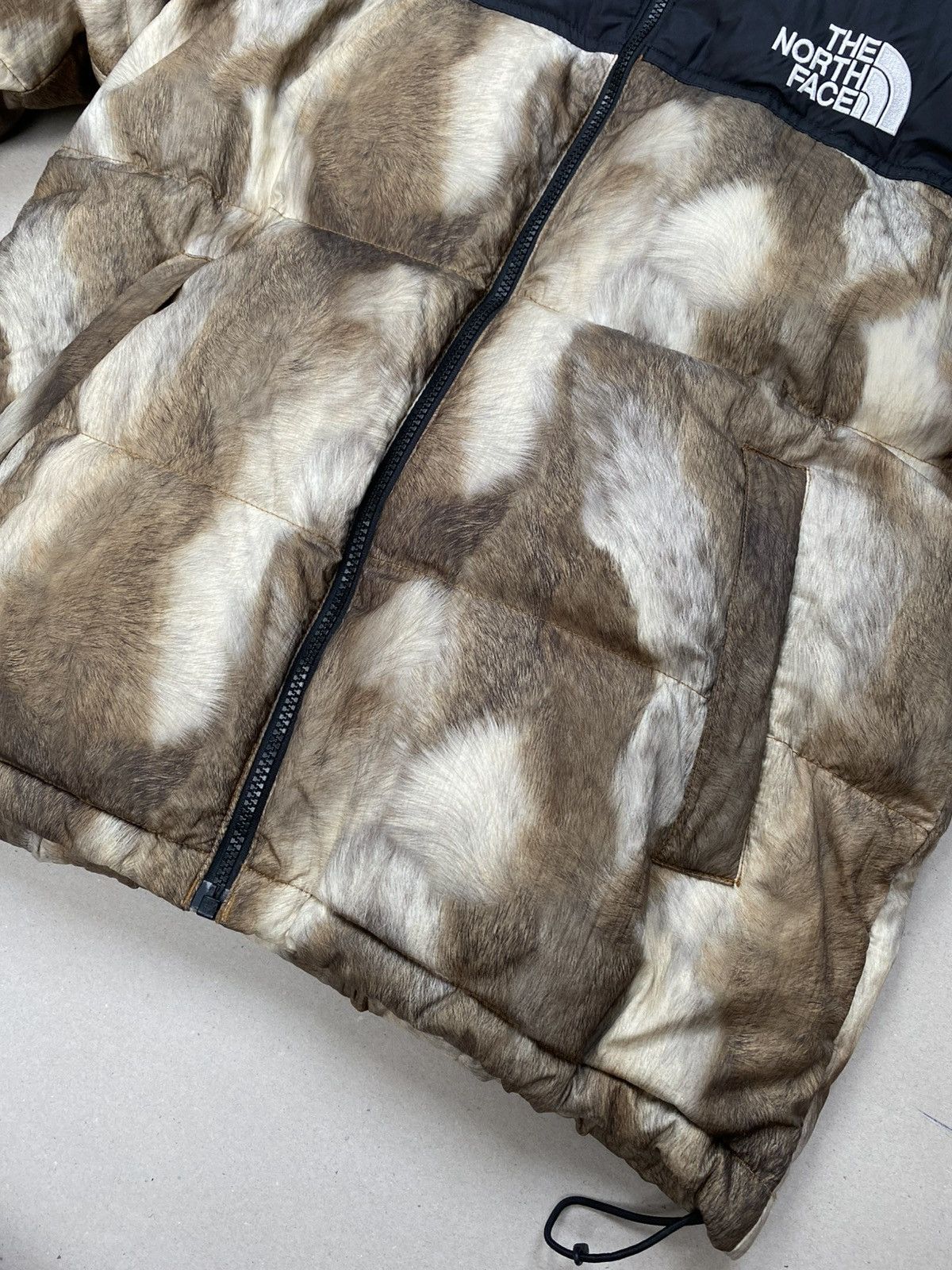 Supreme × The North Face Supreme x The North Face FW13 Fur Print Nuptse Jacket Size US S / EU 44-46 / 1 - 9 Thumbnail