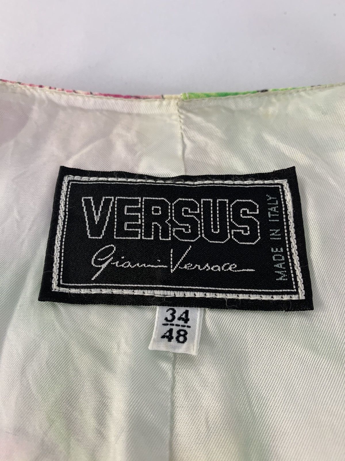Versace Versus Gianni Versace Floral Over Art Vest Unisex Size S / US 4 / IT 40 - 6 Thumbnail