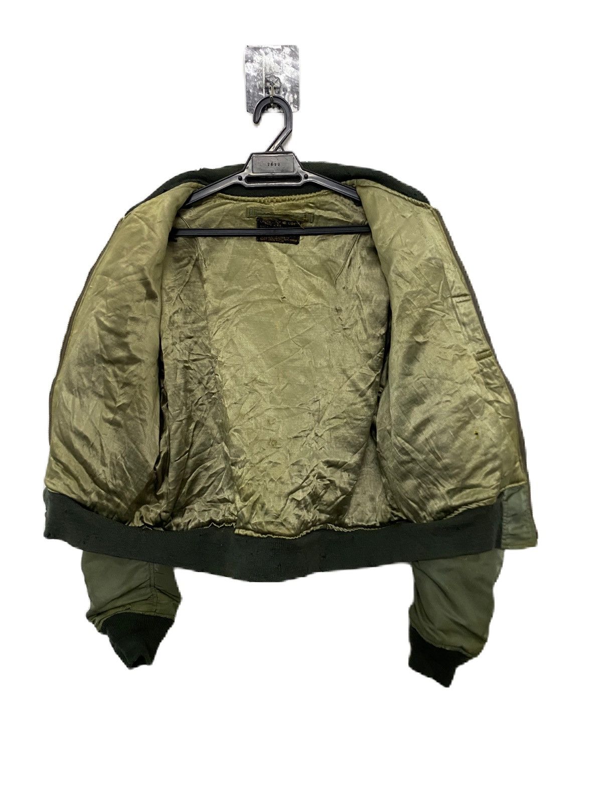 Chevignon × Vintage Vintage Blue Anchor Overall Co Flight Jacket Size US M / EU 48-50 / 2 - 4 Thumbnail