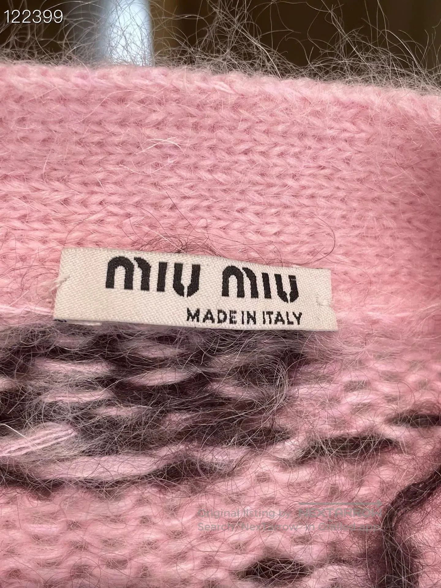 Miu Miu Miumiu Mohair Pink Knit Cardigan. Size S / US 4 / IT 40 - 4 Thumbnail