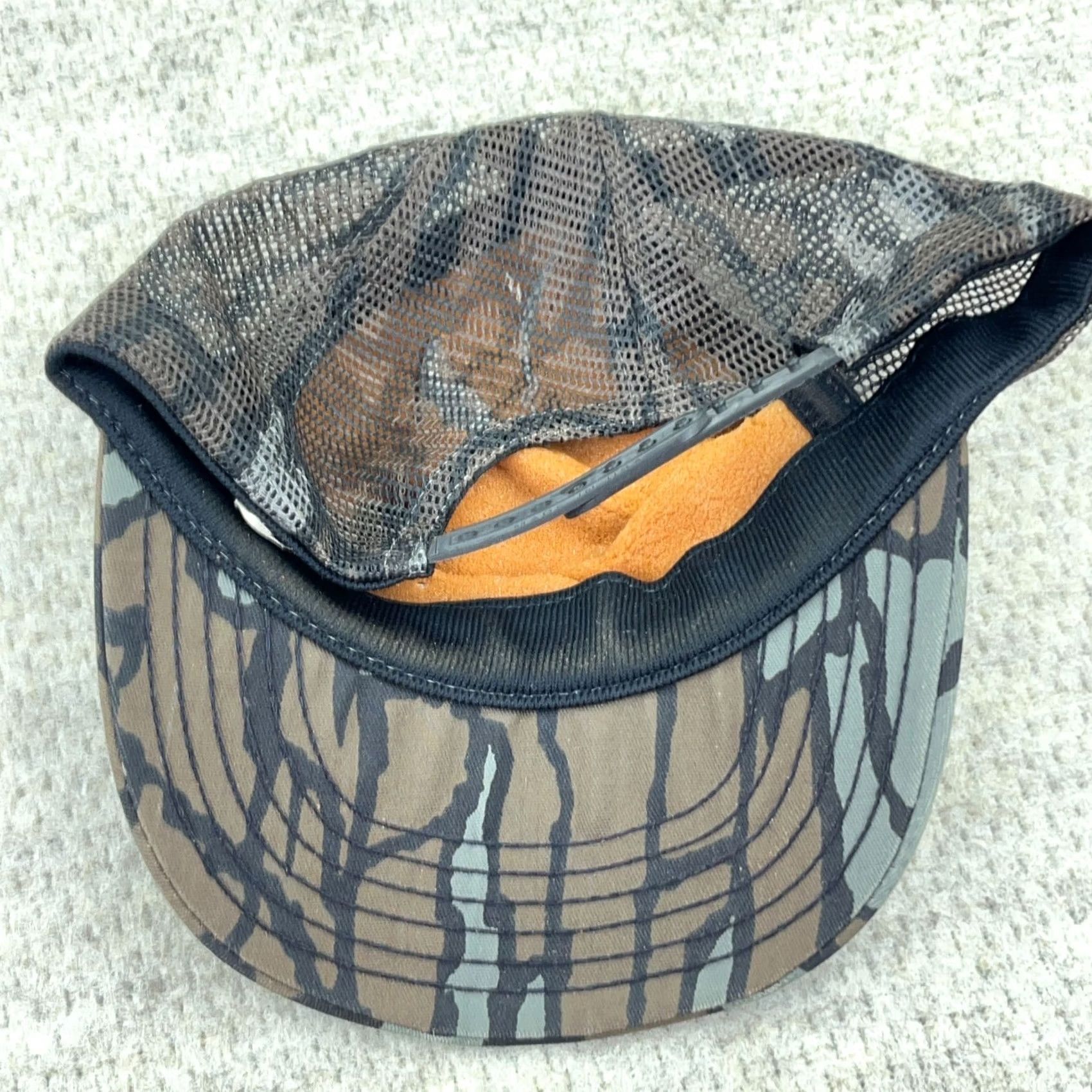 Vintage VINTAGE Trebark Camo Trucker Hat Cap SnapBack Made In USA 80s Men TBO Enterprises Size ONE SIZE - 4 Thumbnail