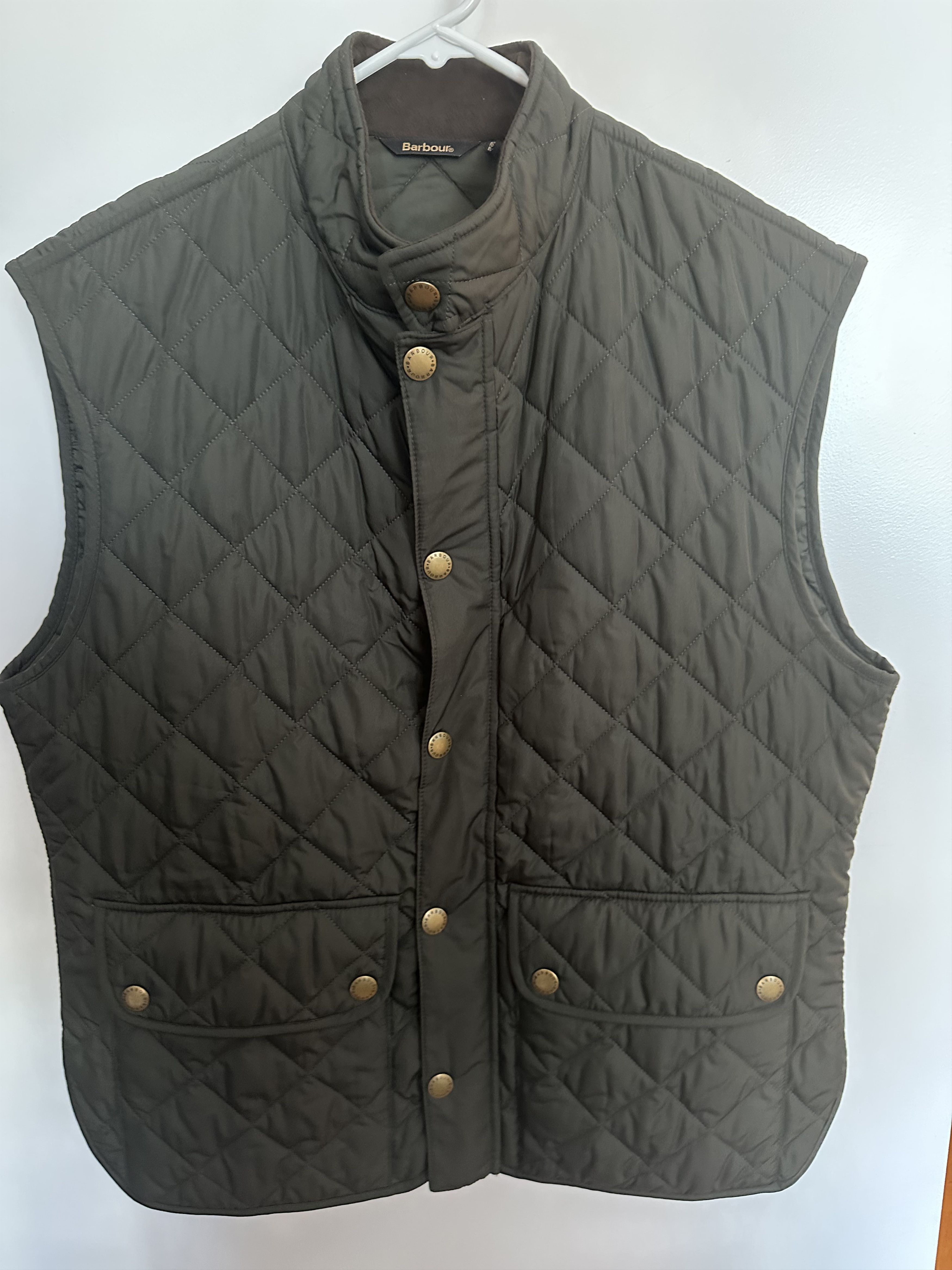 Barbour Barbour Lowerdale Quilted Gilet Vest Green Size US XL / EU 56 / 4 - 1 Thumbnail