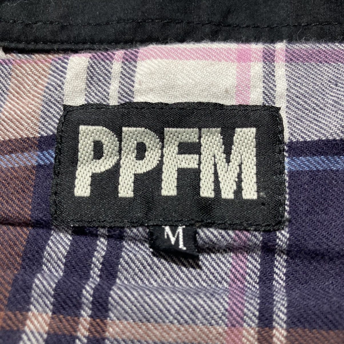 PPFM 2000s PPFM Double Layer Flanel Plaid Hoodie Lgb Punk Style Size US M / EU 48-50 / 2 - 18 Thumbnail