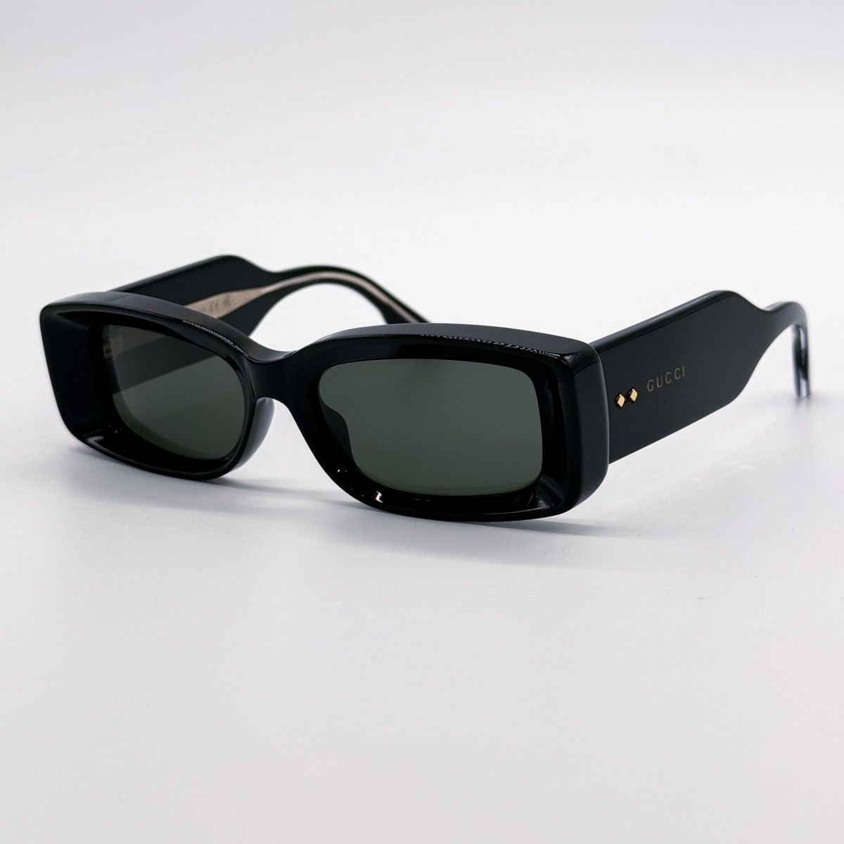 Gucci NEW GUCCI GG1528S 001 SQUARE BLACK GREY WOMEN SUNGLASSES Size ONE SIZE - 4 Thumbnail