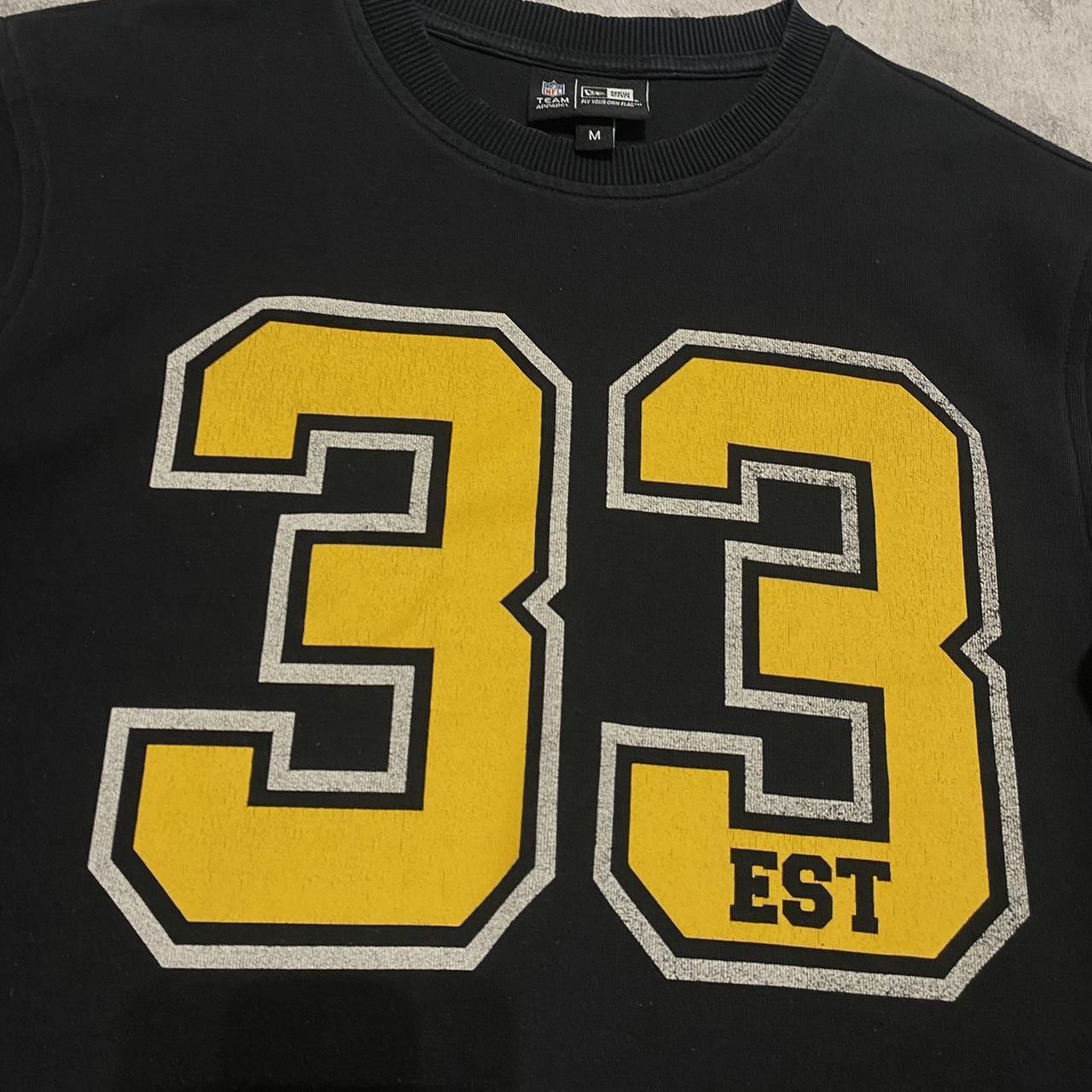 NFL Black and yellow Stealers New Era sweatshirt Size US M / EU 48-50 / 2 - 3 Thumbnail