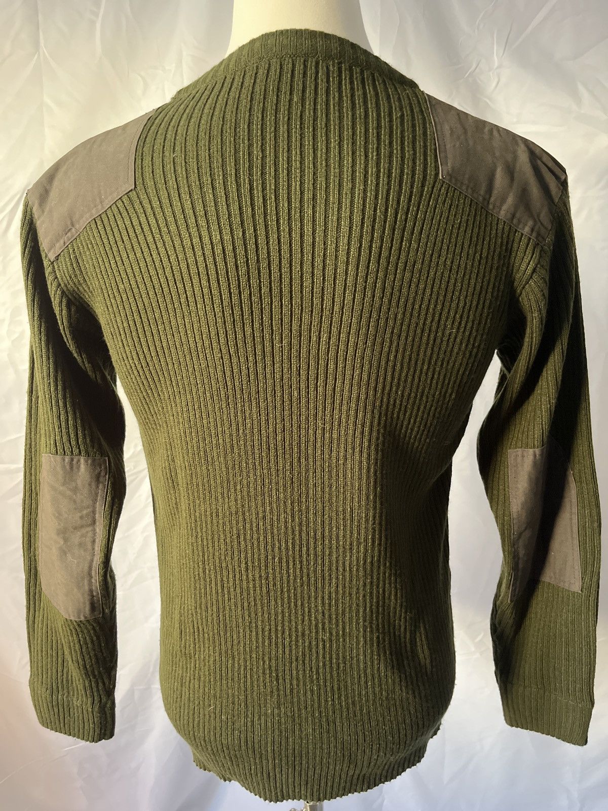 Vintage Vintage Military Knitwear Sweater Army Police Size US XL / EU 56 / 4 - 4 Thumbnail