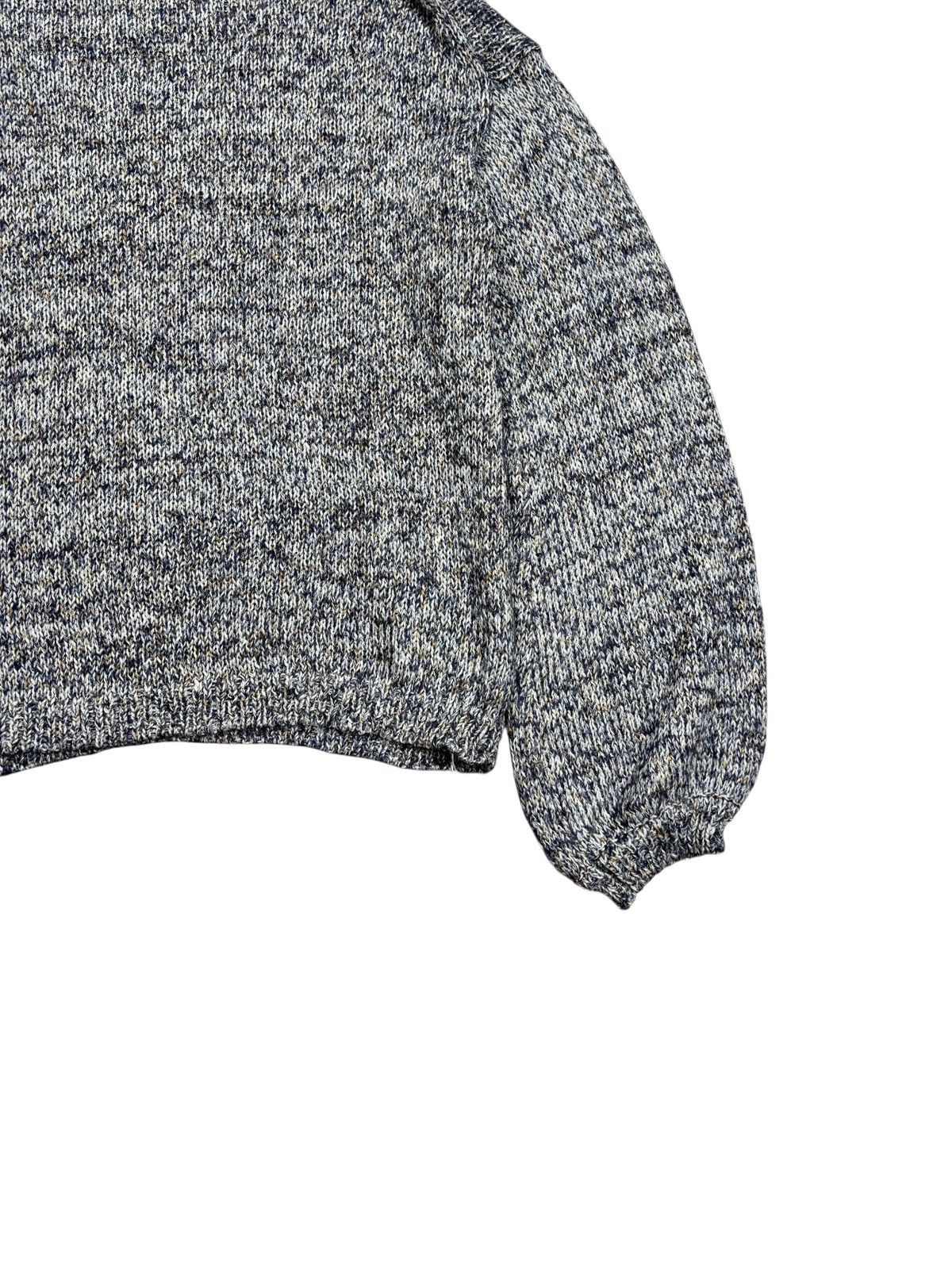 GOA 2000s GOA Apocalypse Style Big V Neck Chunk Knitted Sweater Size US M / EU 48-50 / 2 - 6 Thumbnail