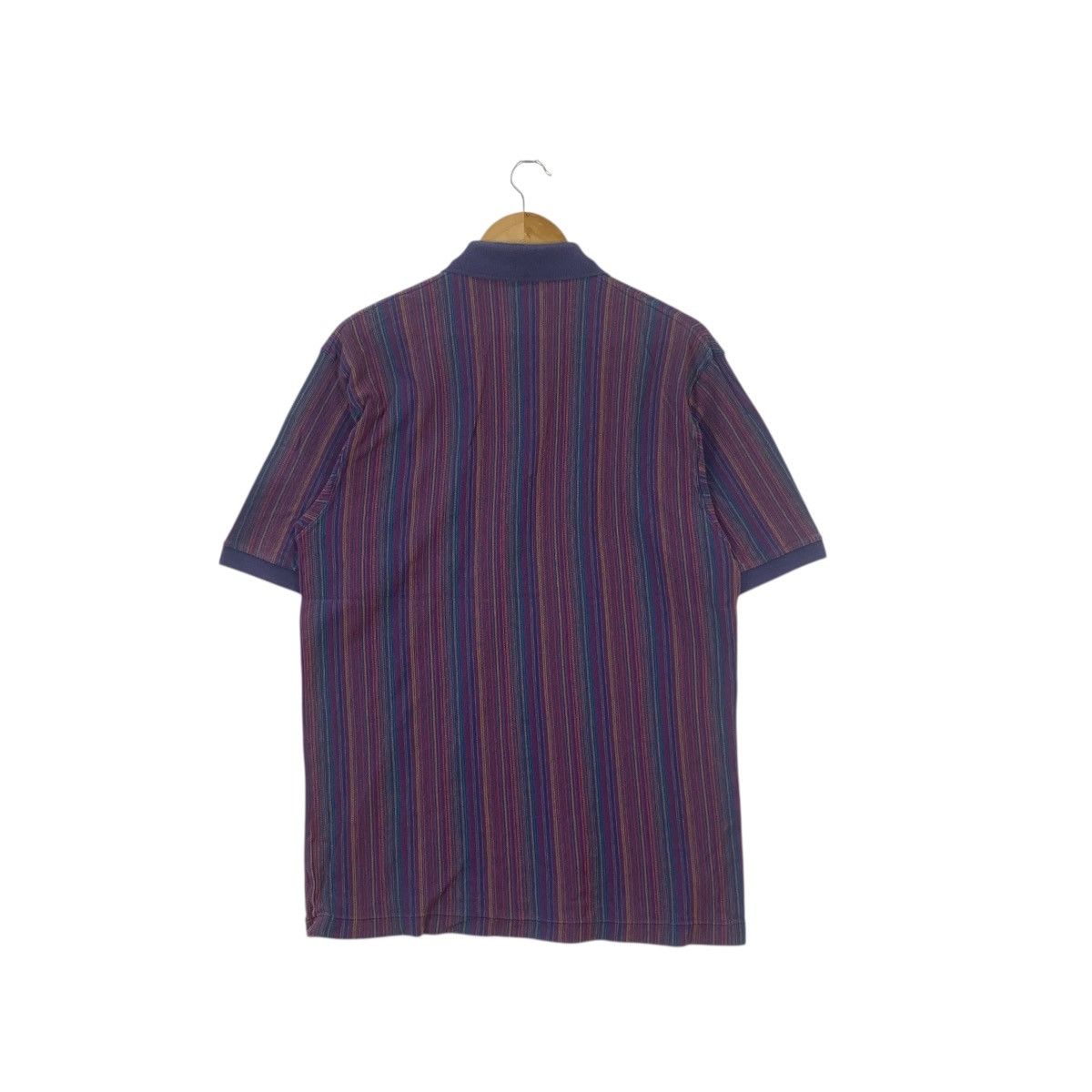 Spalding Vintage SPALDING USA Sportswear Striped Polo Tee Shirt Size US M / EU 48-50 / 2 - 6 Thumbnail