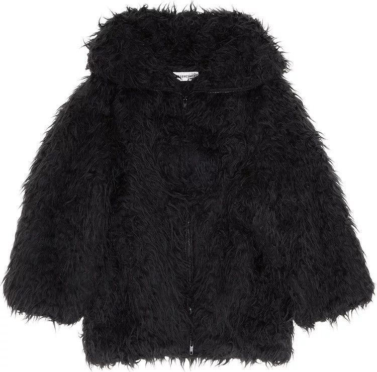 Balenciaga 🔥$3.4K VALUE🔥Faux Fur Swing Cocoon Coat Size US M / EU 48-50 / 2 - 2 Thumbnail