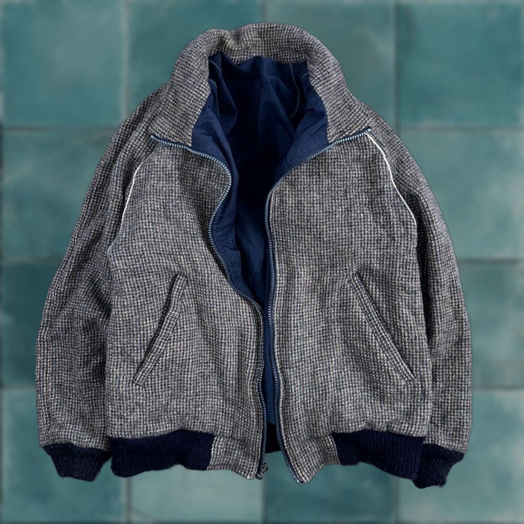 Pendleton Vintage Pendleton USA Men’s Medium Blue Insulated Wool Bomber Jacket Zipper Broken Size US M / EU 48-50 / 2 - 1 Thumbnail