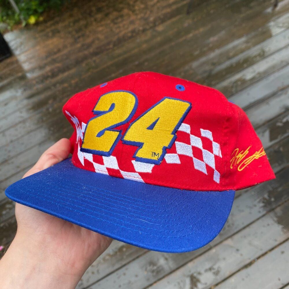 NASCAR × Vintage Jeff Gordon 24 Vintage Competitors View Auto Racing Snapbac Size ONE SIZE - 3 Thumbnail