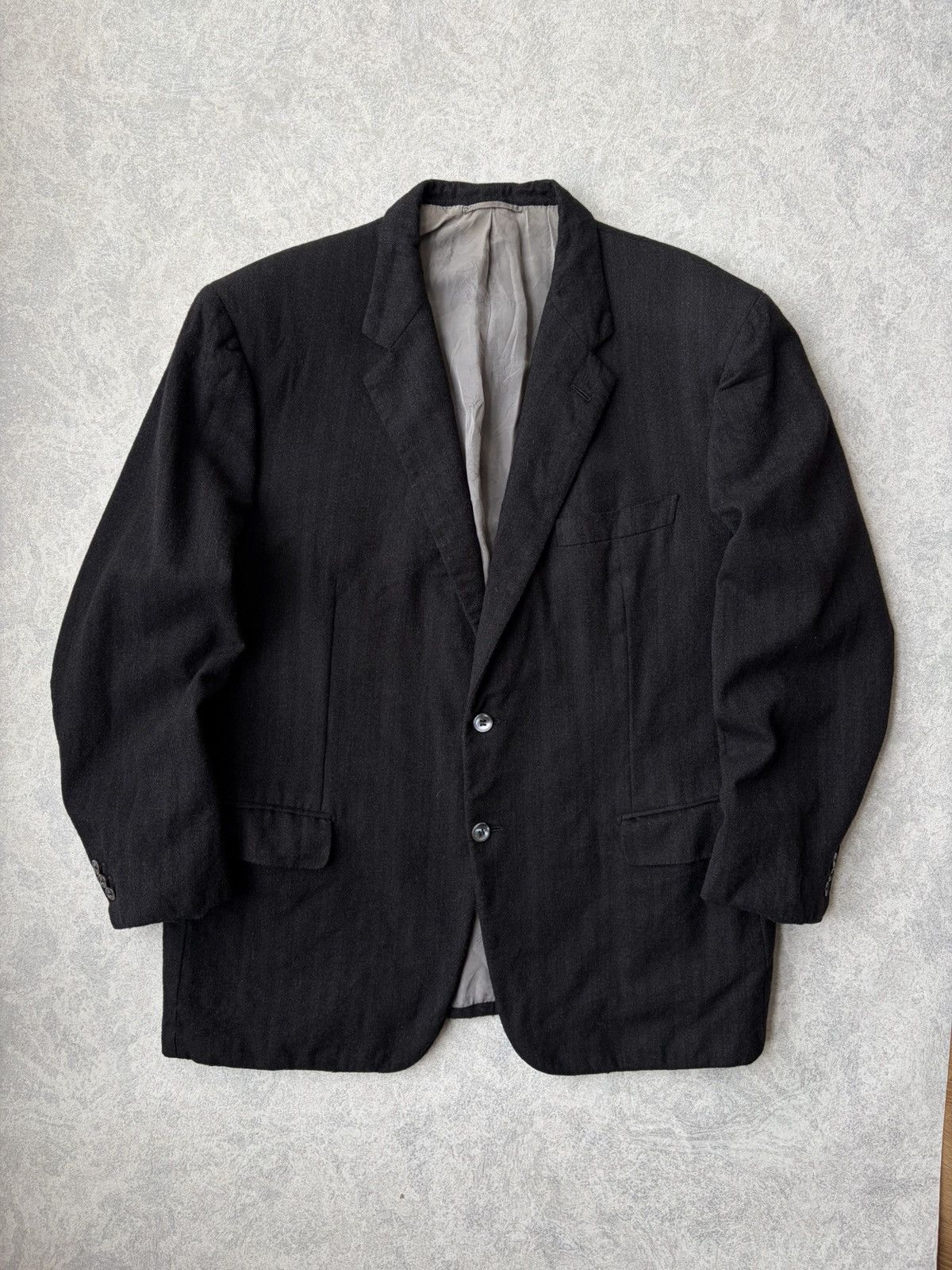Brioni Brioni Nomentano 22 Black Wool Blazer Jacket Sport Italy Size 50R - 1 Thumbnail