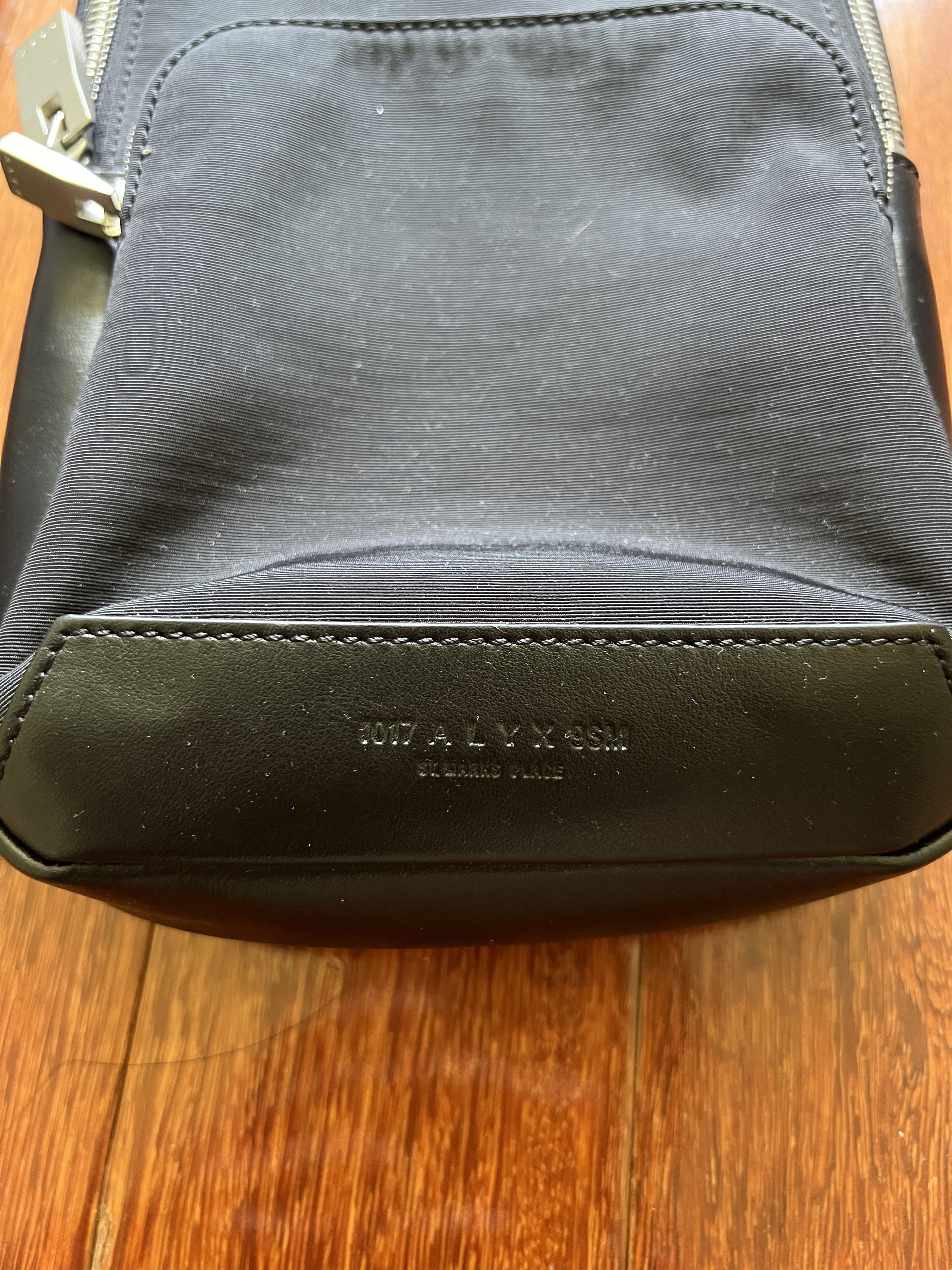 1017 ALYX 9SM 💚 2021 Alyx x END. Black Nylon Crossbody with Blue Buckle Size ONE SIZE - 7 Thumbnail