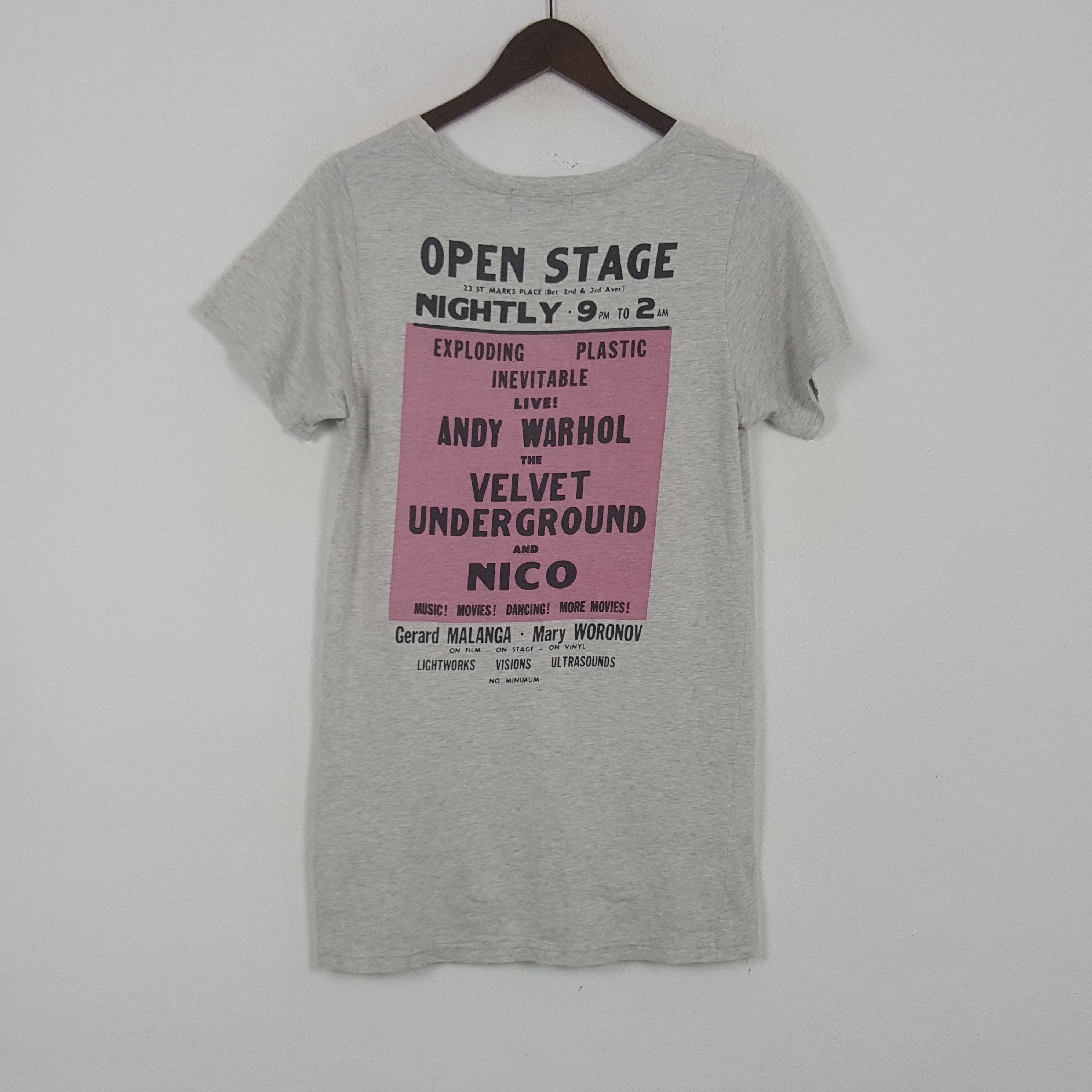 Andy Warhol × Hysteric Glamour Vintage Andy Warhol by Hysteric Glamour Tshirt Size S / US 4 / IT 40 - 3 Thumbnail