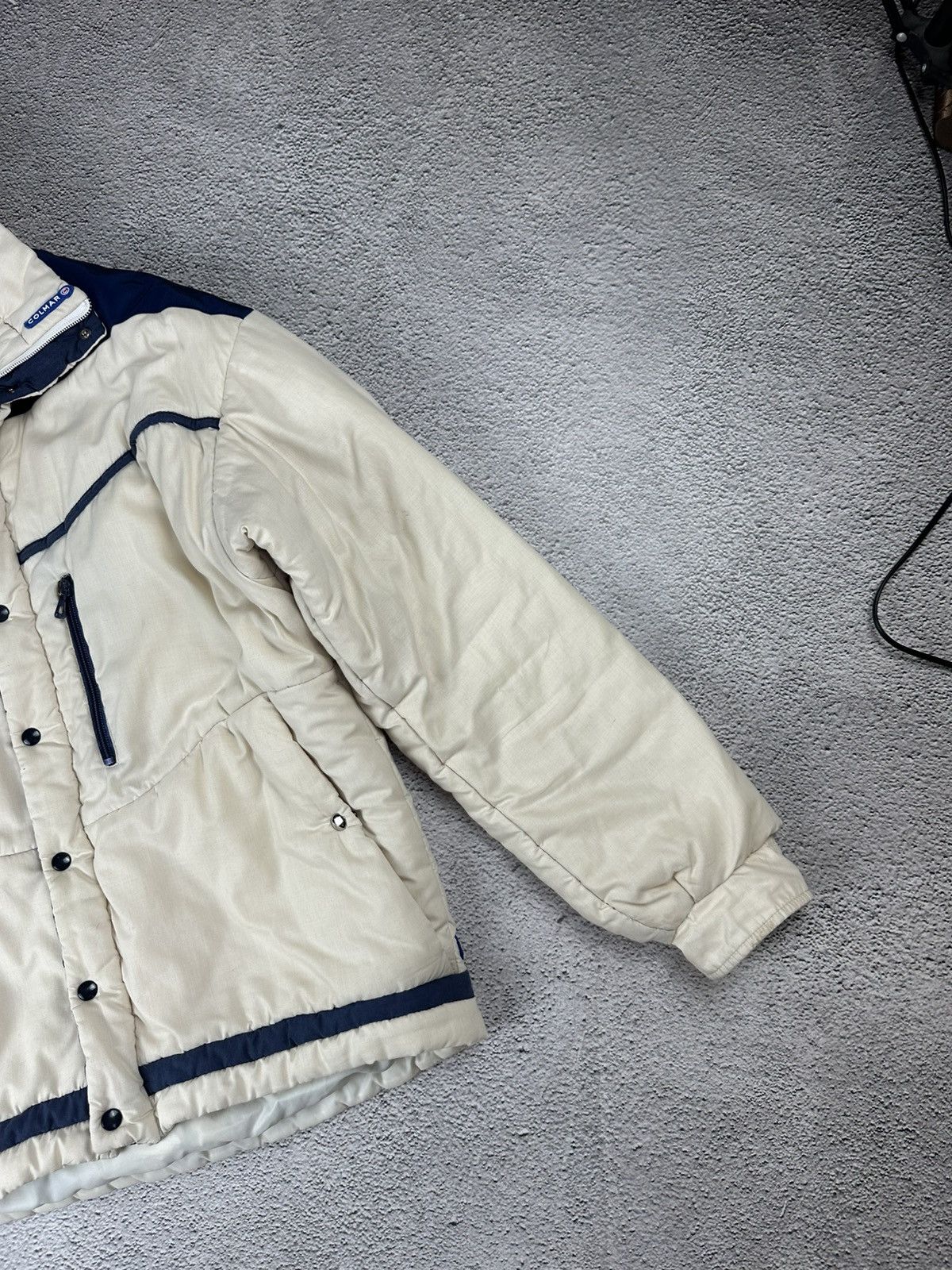 Colmar Vintage Colmar Down Puffer Jacket Washed Y2K Logo SK8 Size US L / EU 52-54 / 3 - 5 Thumbnail