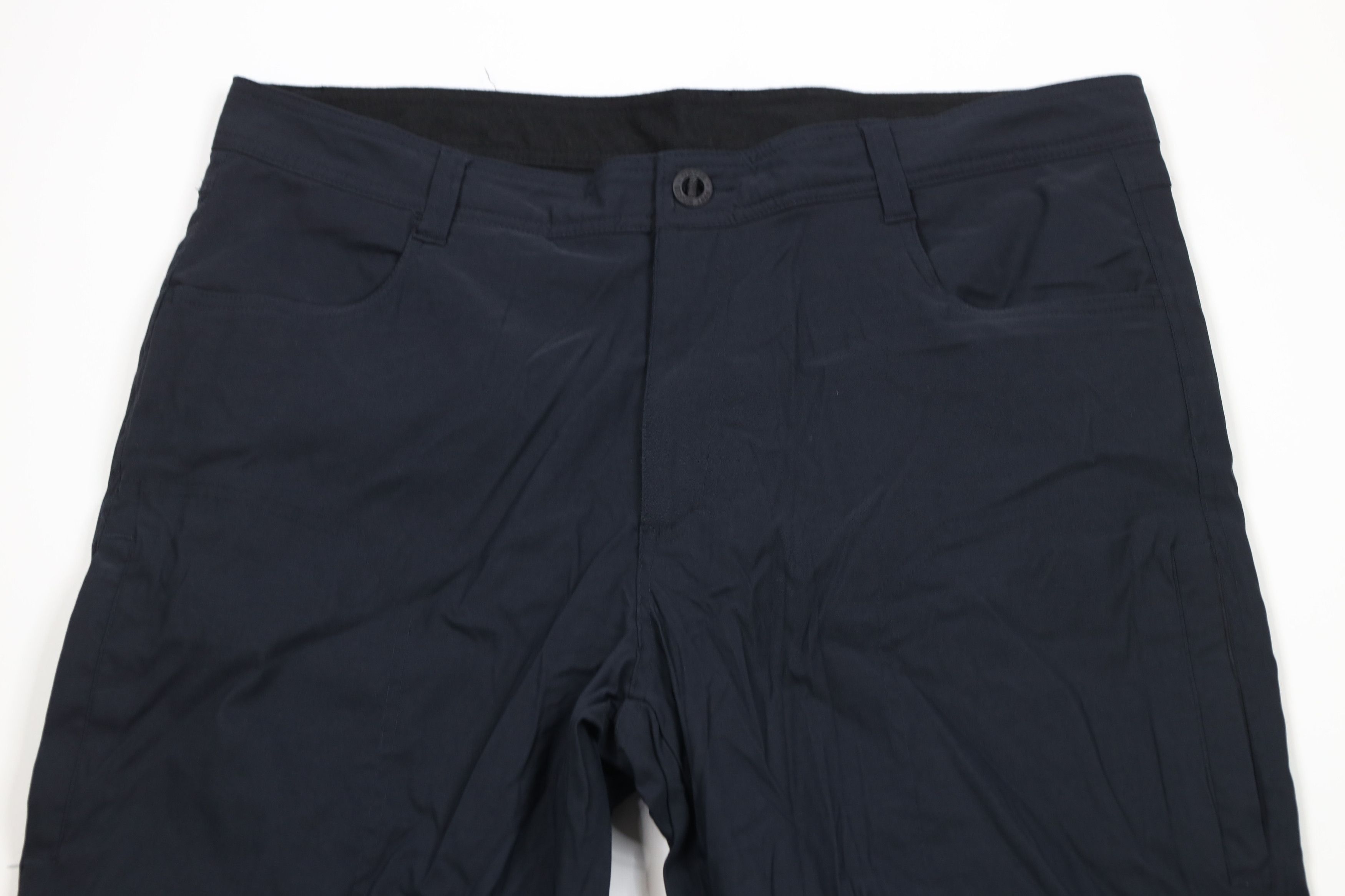 Orvis × Vintage Vintage Orvis Fleece Lined Stretch Wide Leg Pants Black Size US 38 / EU 54 - 2 Thumbnail