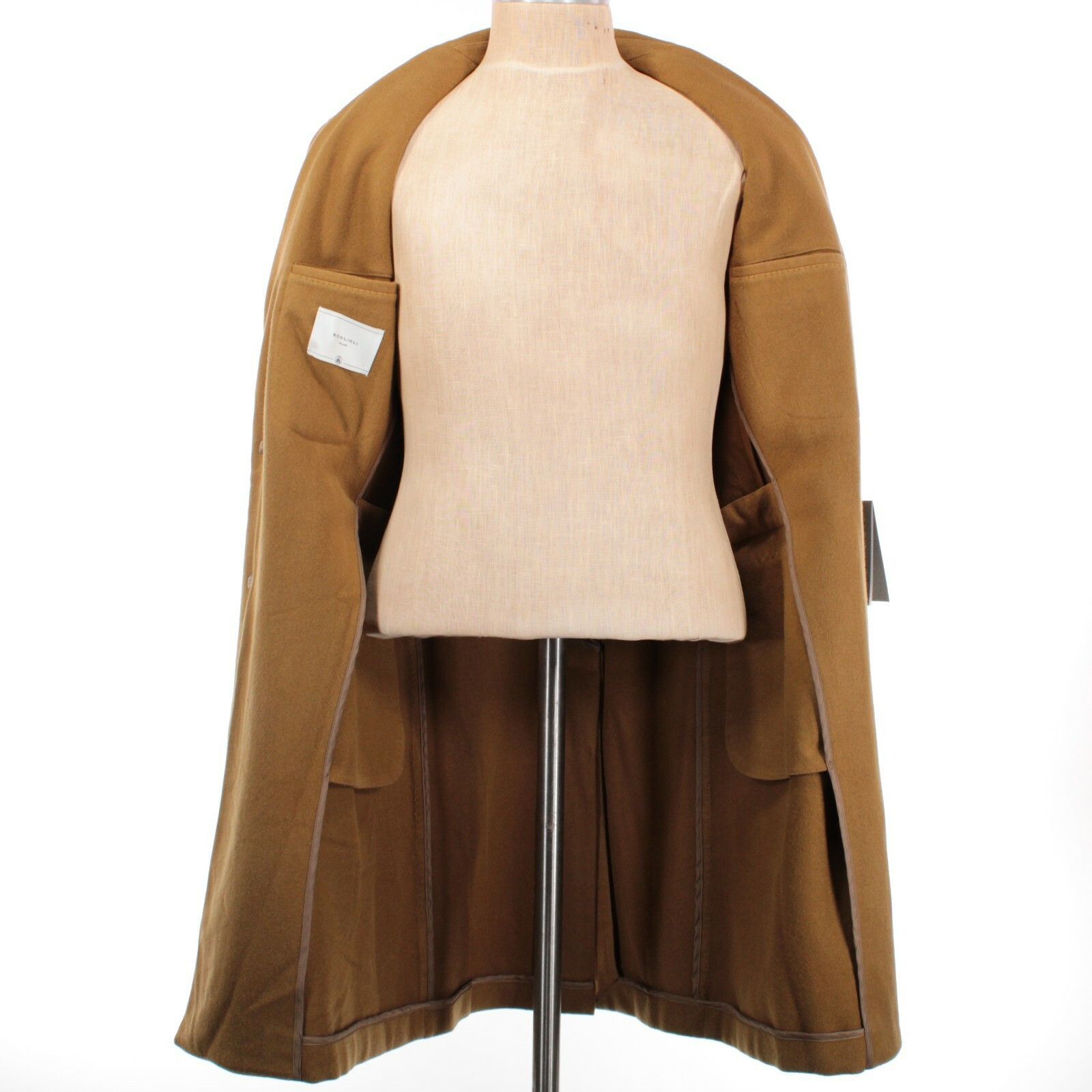 Boglioli Boglioli Coat Size XS US In Brown Wool Blend Size US XS / EU 42 / 0 - 6 Thumbnail