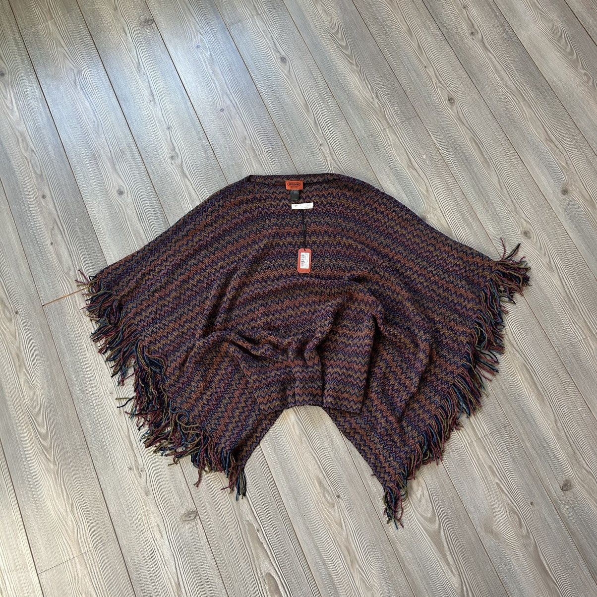 Missoni NWT Missoni Zig Zag Knit Poncho Size ONE SIZE - 8 Thumbnail