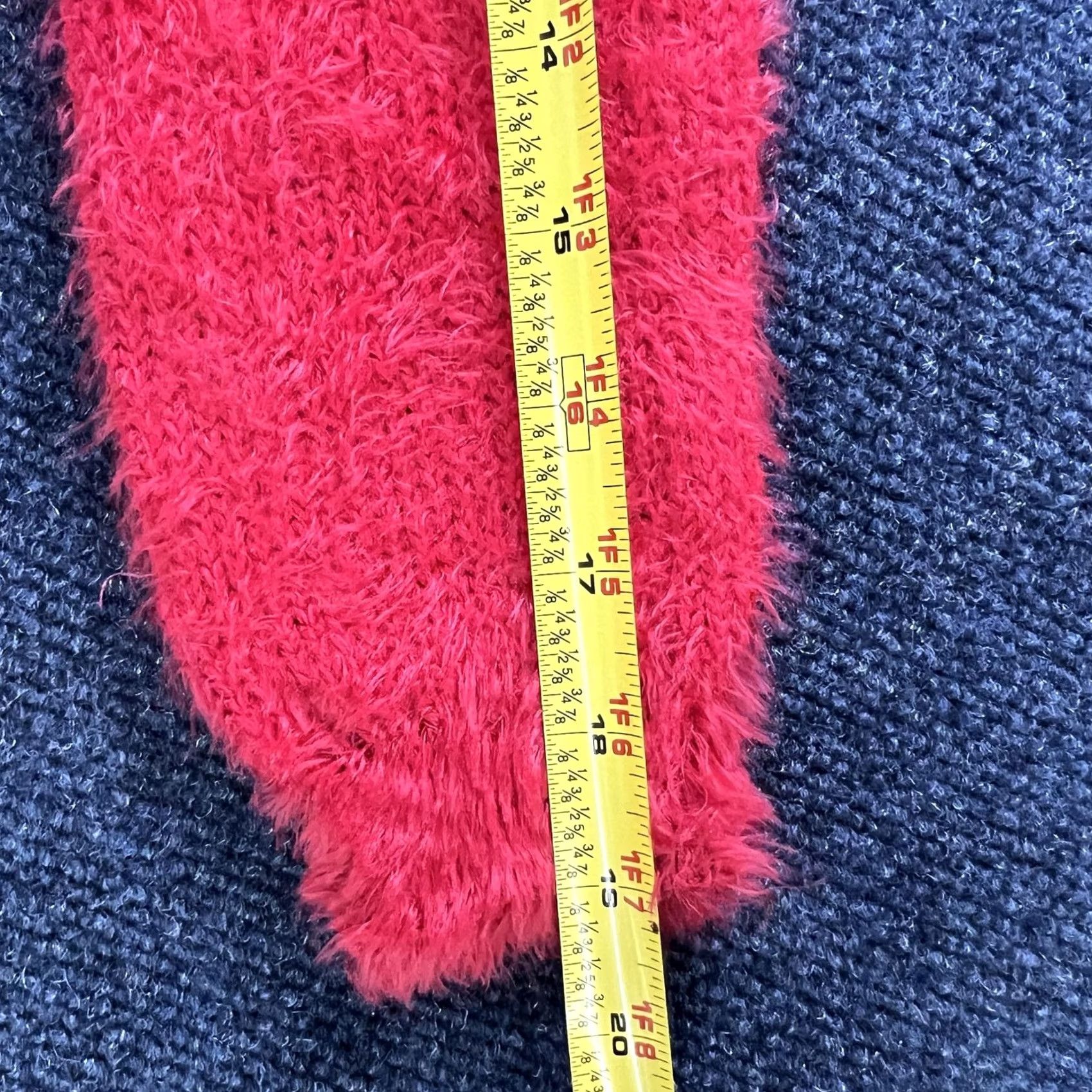Juicy Couture VINTAGE Juicy Couture Sweater Womens XL Red Fuzzy Heart Love Graphic Cozy Pullover Size XL / US 12-14 / IT 48-50 - 5 Thumbnail