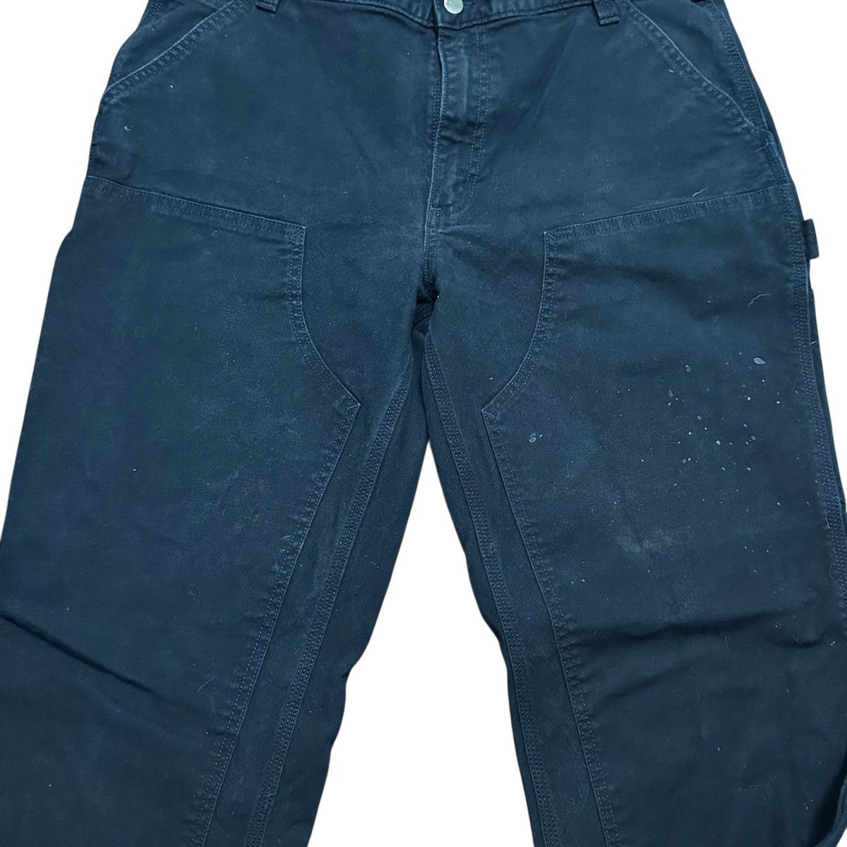 Carhartt Carhartt Double Knee Duck Canvas Pants 38x34 Black BN3334-M Size US 38 / EU 54 - 5 Thumbnail