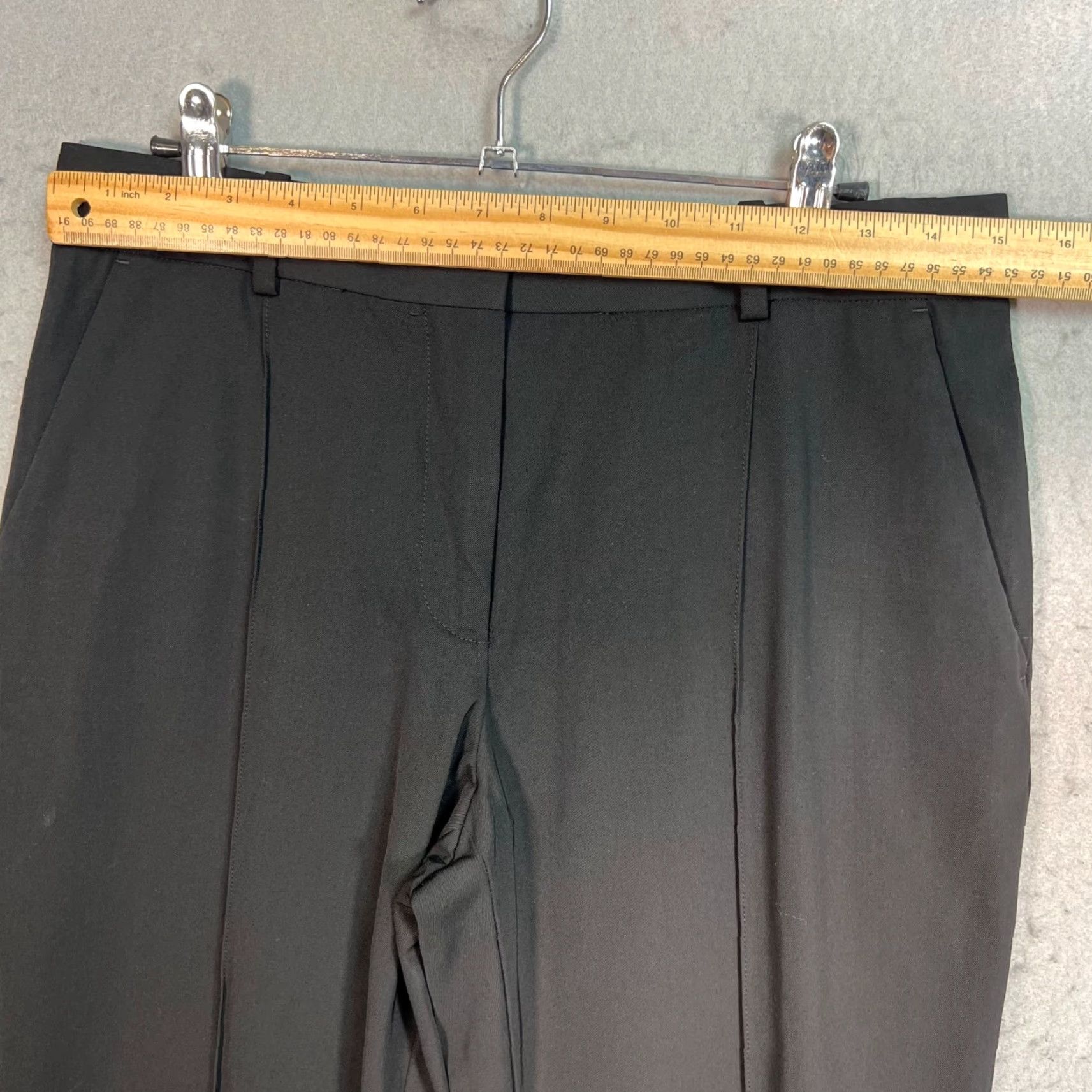 Everlane Everlane Dress Pants Women Slim Wool Black Tapered Leg Size 4 Formal Preppy Vintage N/A Size 27" / US 4 / IT 40 - 5 Thumbnail
